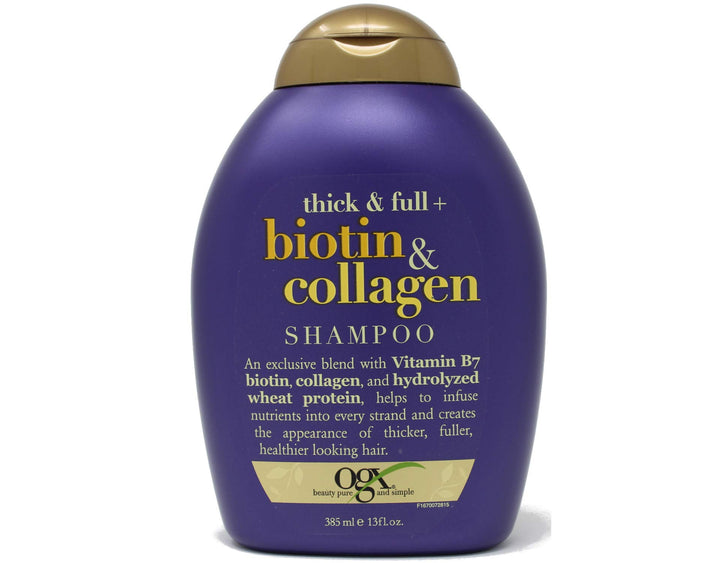 Ogx Shampoo Biotin & Coll Size 13z Organix Shampoo Thick & Fill Biotin & Collagen 13z
