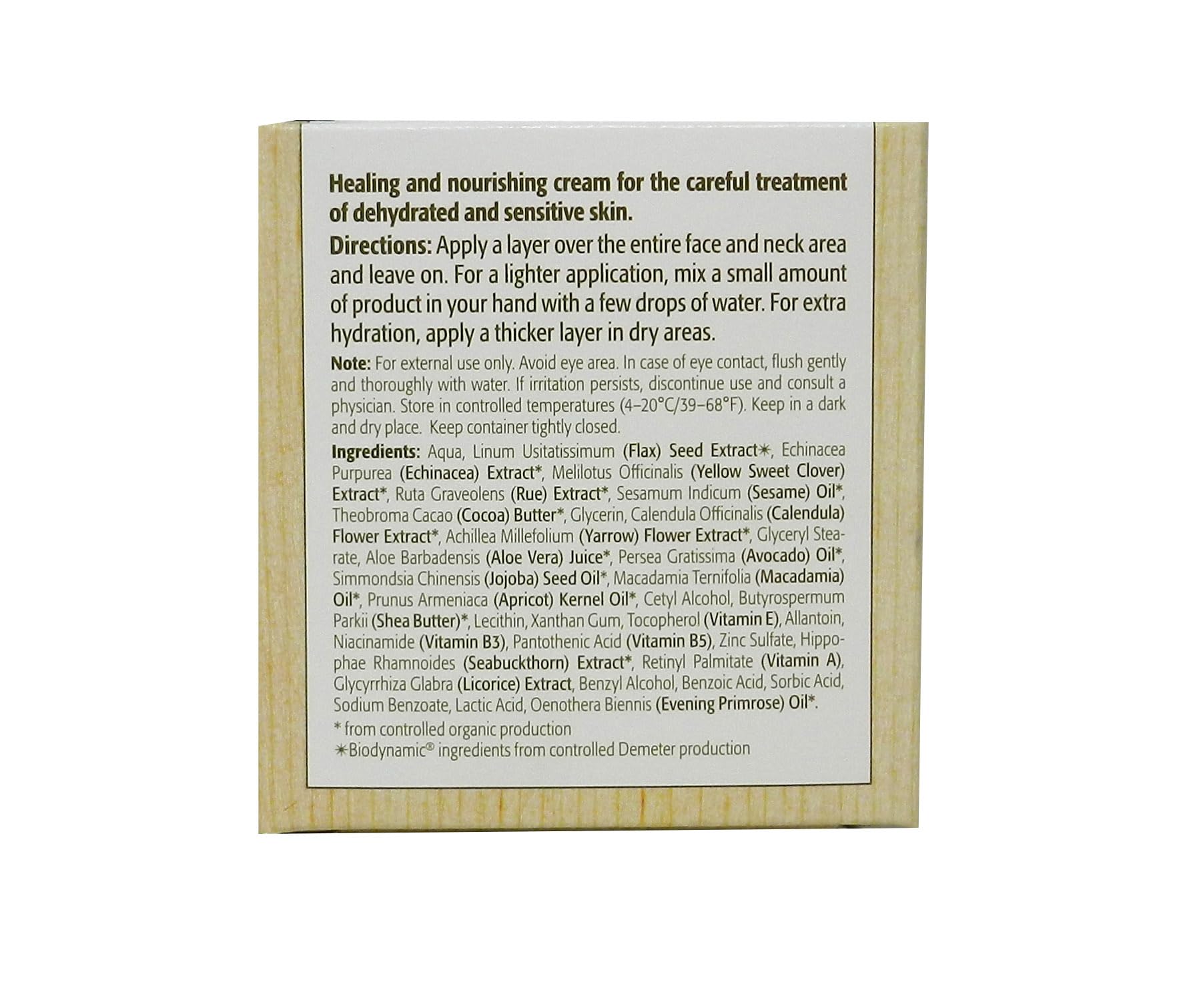 Eminence Biodynamic Apricot Calendula Nourishing Cream