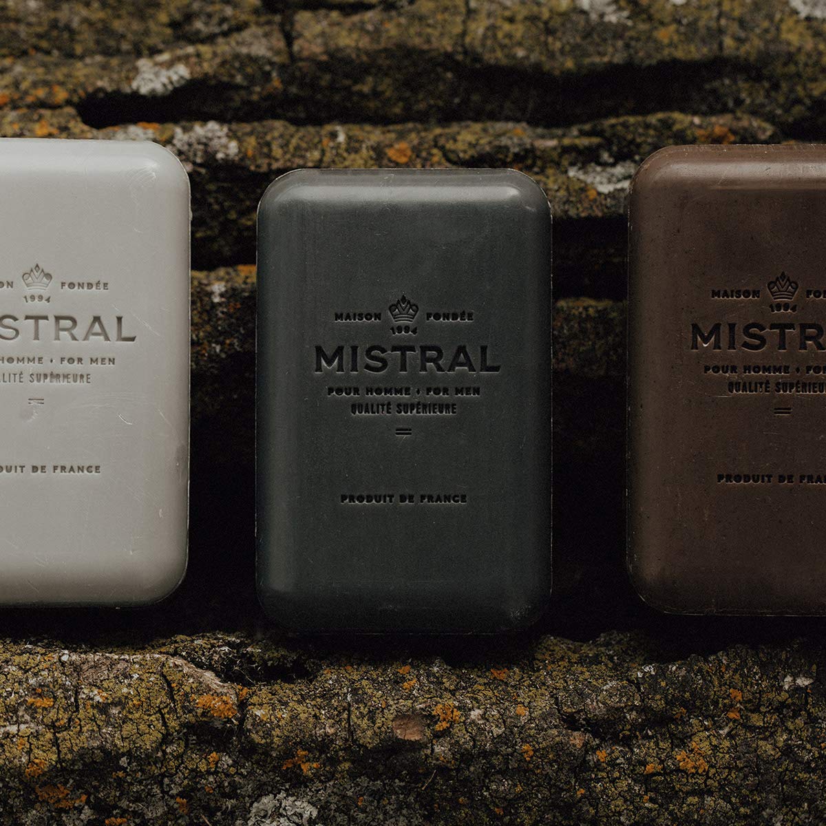 Mistral Bar Soap Organic, Bourbon Vanilla, Large