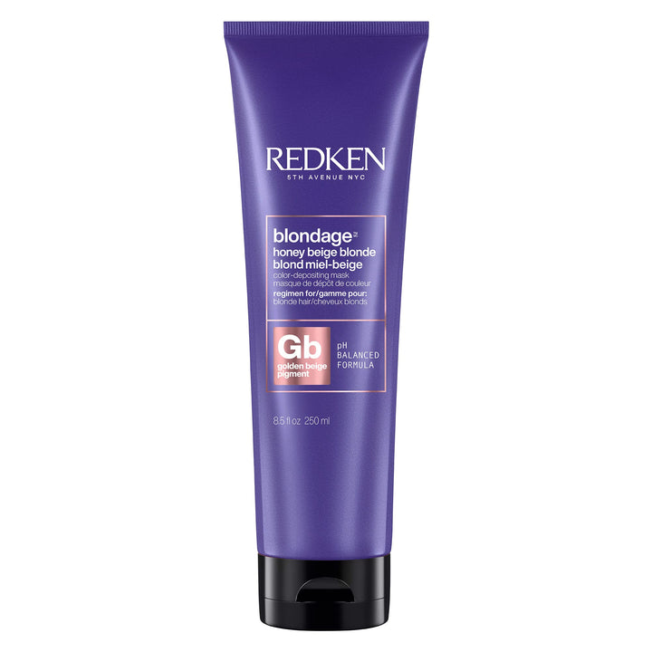 Redken Color Extend Blondage Color Depositing Mask - Honey Beige Color | Instant Customized Temporary Color | Color Tint Hair Treatment | For Blonde Hair, 8.5 fl. oz.