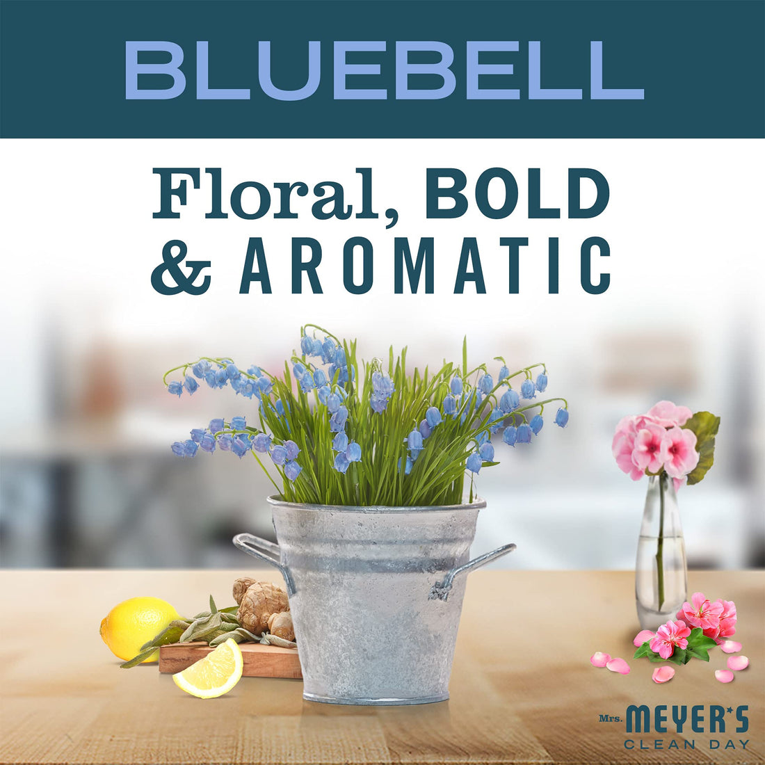 Liquid Hand Soap - Bluebell - Case of 6-12.5 oz by Mrs. Meyer's