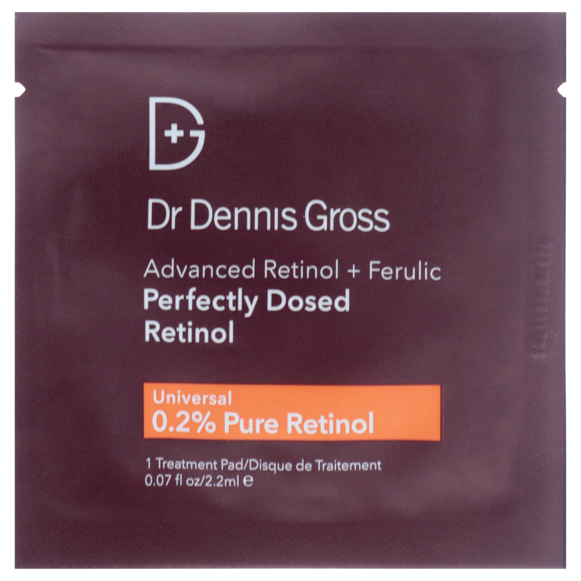 Dr Dennis Gross Advanced Retinol Plus Ferulic Perfectly Dosed Retinol for Women - 8 x 0.07 oz Treatment