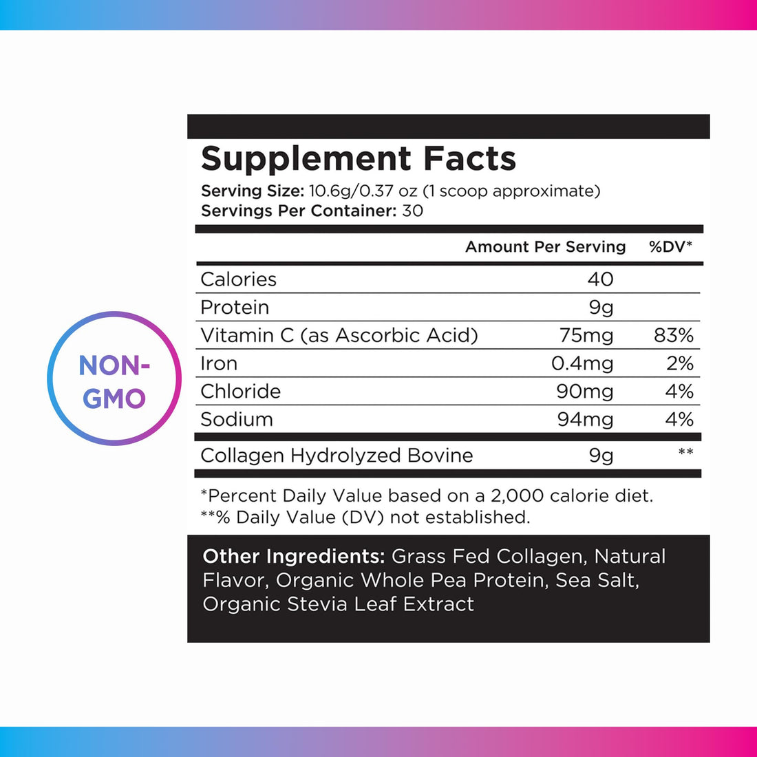 Livingood Daily Collagen Powder for Women & Men (Vanilla) - Grass-Fed Hydrolyzed Collagen Peptide - Complete Protein & Amino Acids for Healthy Hair, Skin & Nails - Keto, Gluten Free - 30 Servings