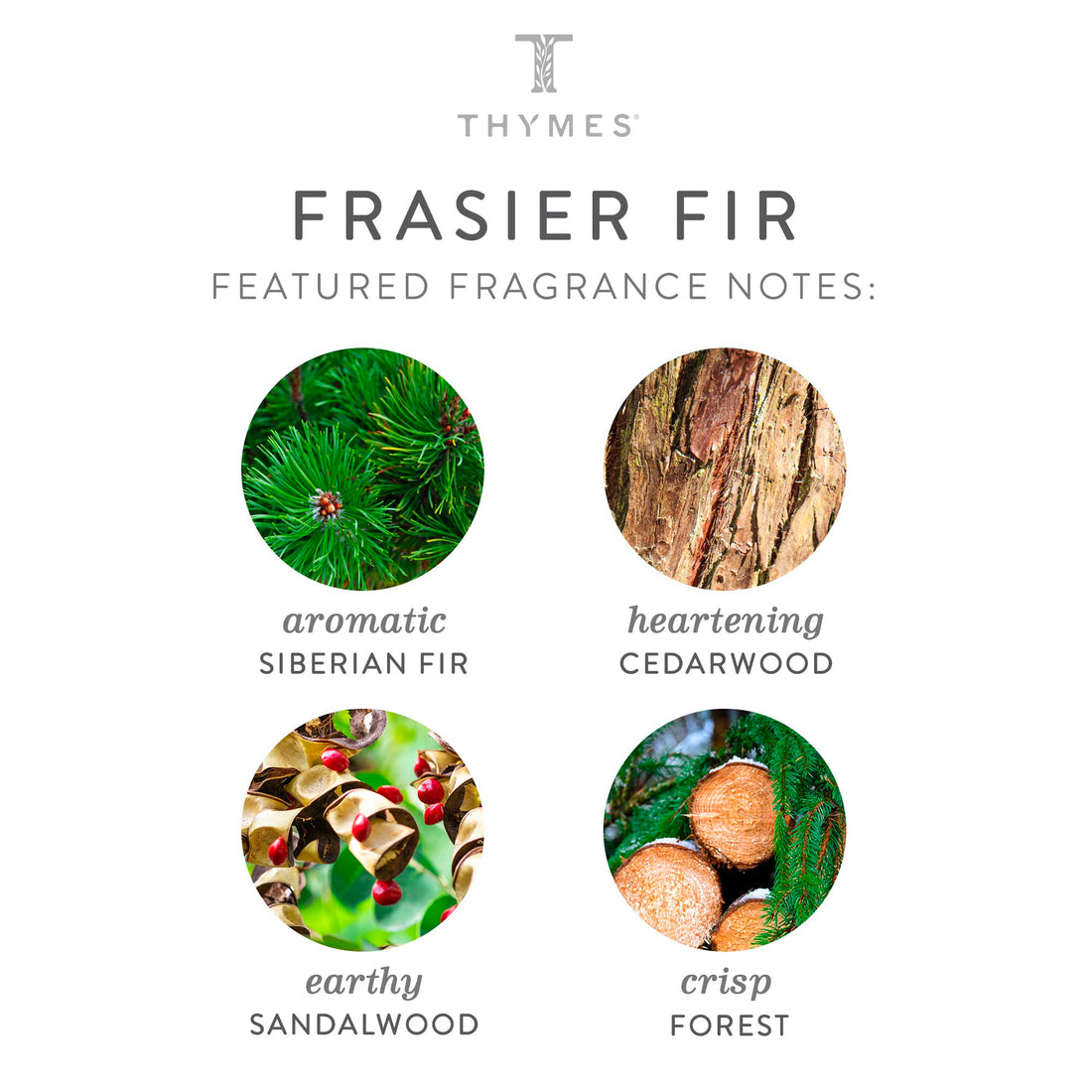Thymes - Frasier Fir Petite Hand Cream â‚¬â€œ 3.4 Ounces