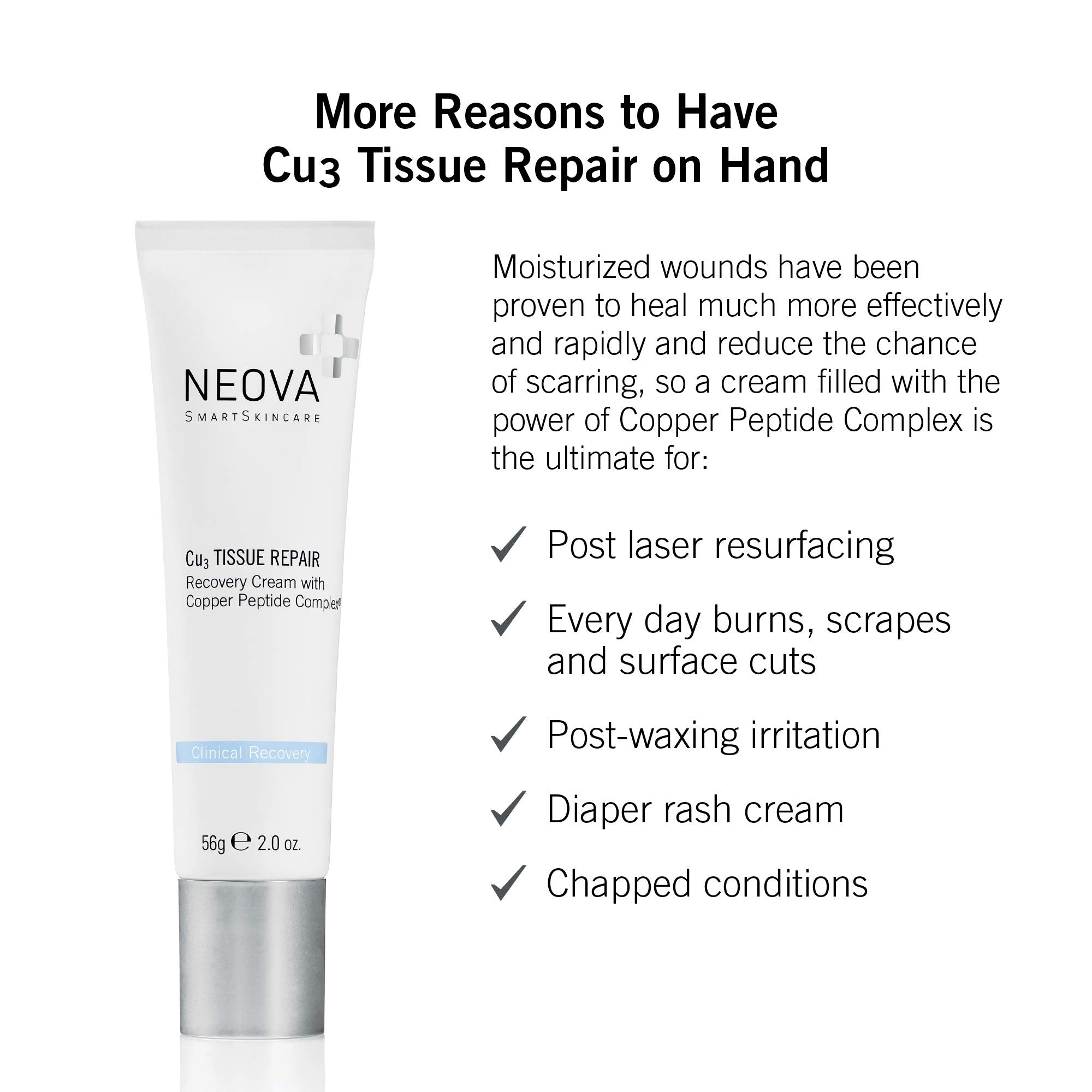 Neova Clinical Recovery - Cu3 Tissue Repair 56g/2oz