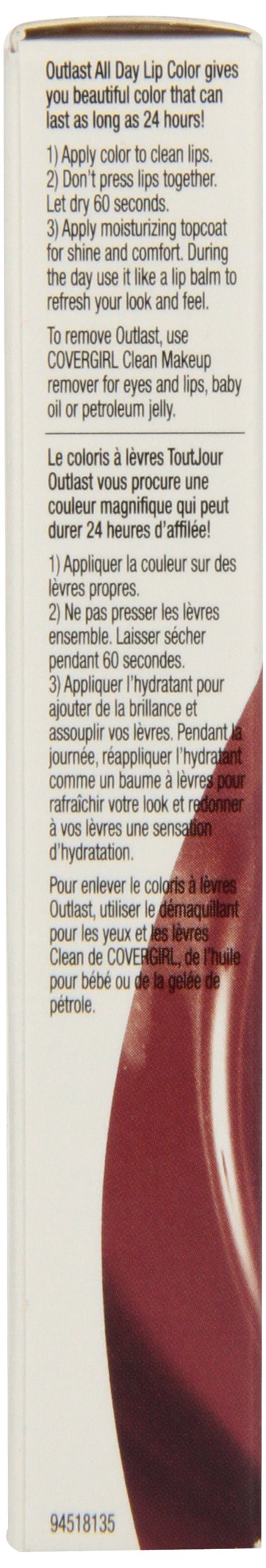 CoverGirl Outlast All Day Two Step Lipcolor, Natural Blush 621, 0.13 Ounce by COVERGIRL