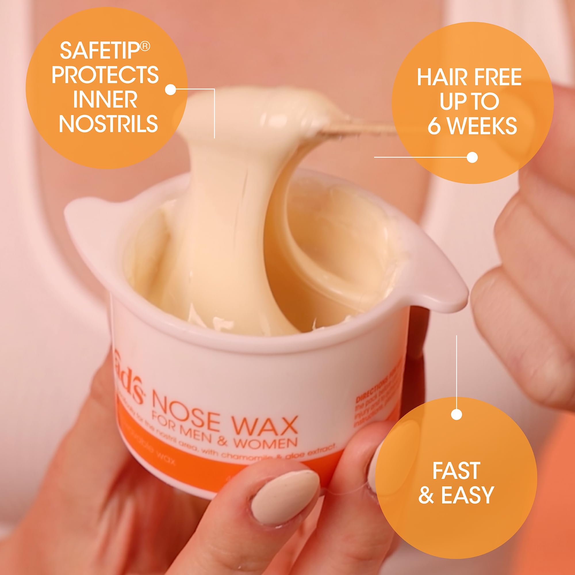 NAD's Unisex Adult Nose Wax, 1.6 Oz, Pack of 1