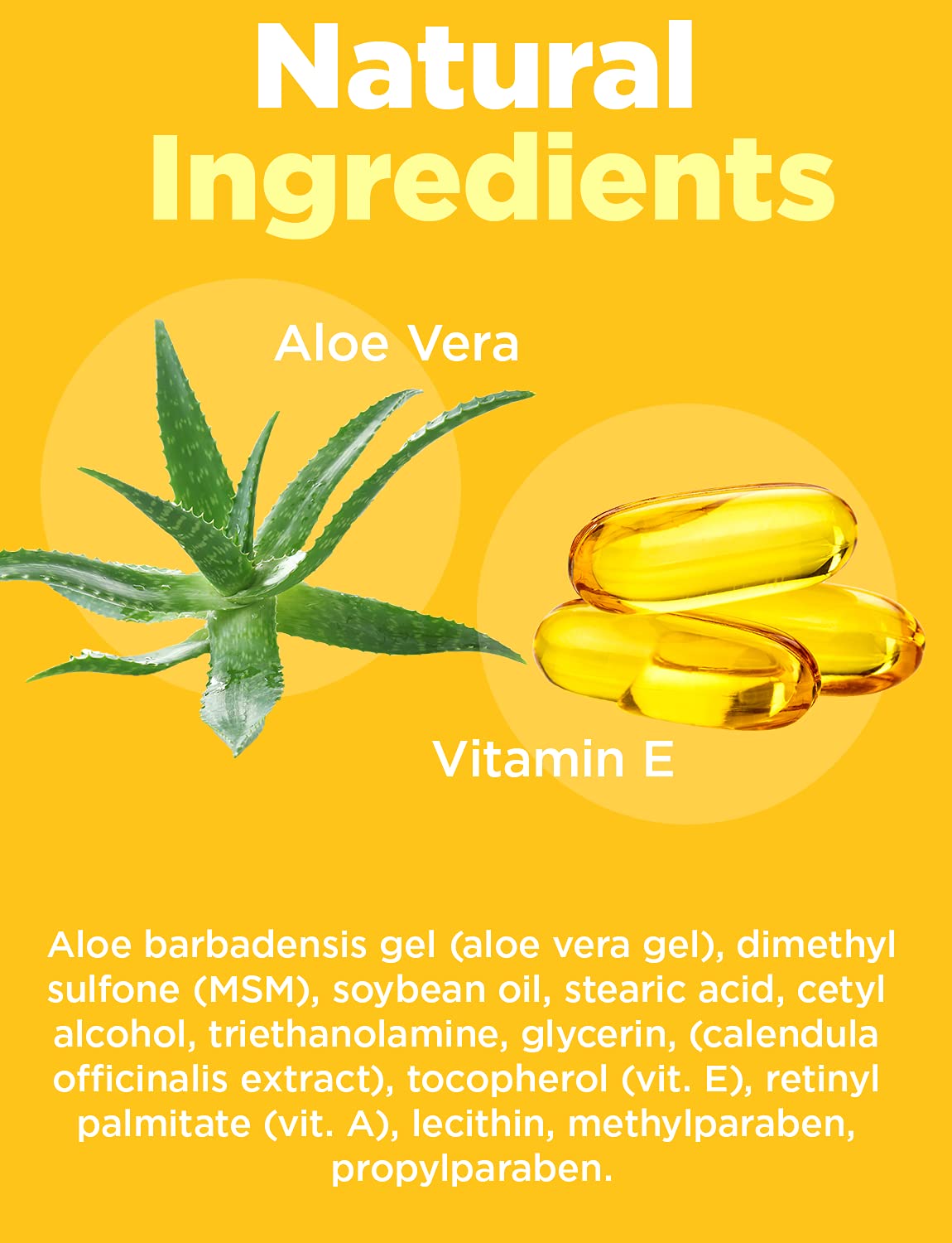 At Last Naturals MSM Cream, Face Lotion to Reduce Fine Lines and Wrinkles, Pitted Acne and Scars, Soothing Moisturizer with Vitamin E to Promote Healthy Skin (2 oz)