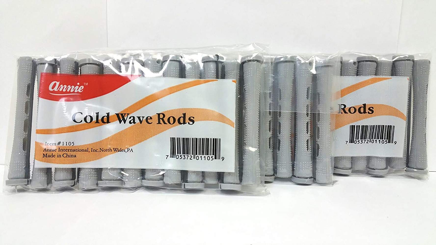 3 Packs Of Annie Cold Wave Rods (Long) #1105 12 Pcs/Pack