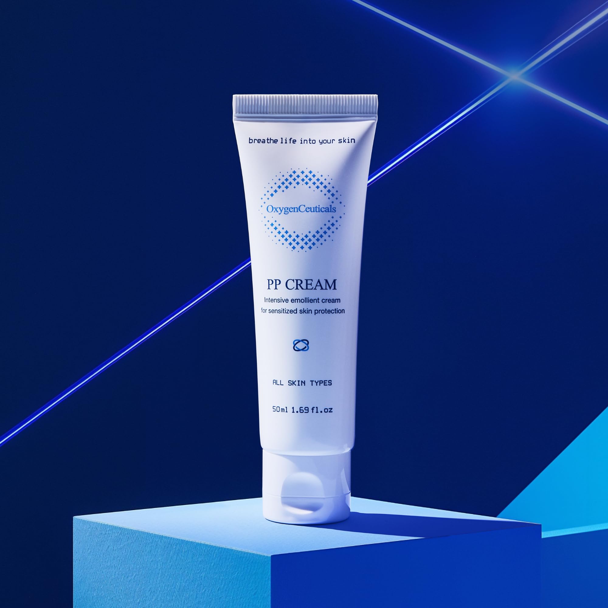 OxygenCeuticals PP Cream – Professional Post-Procedure Skin Care Balm to Moisturize, Soothe, and Repair Skin, Contains Peptide, Rose Water, and Niacinamide (50ml /1.69 oz)