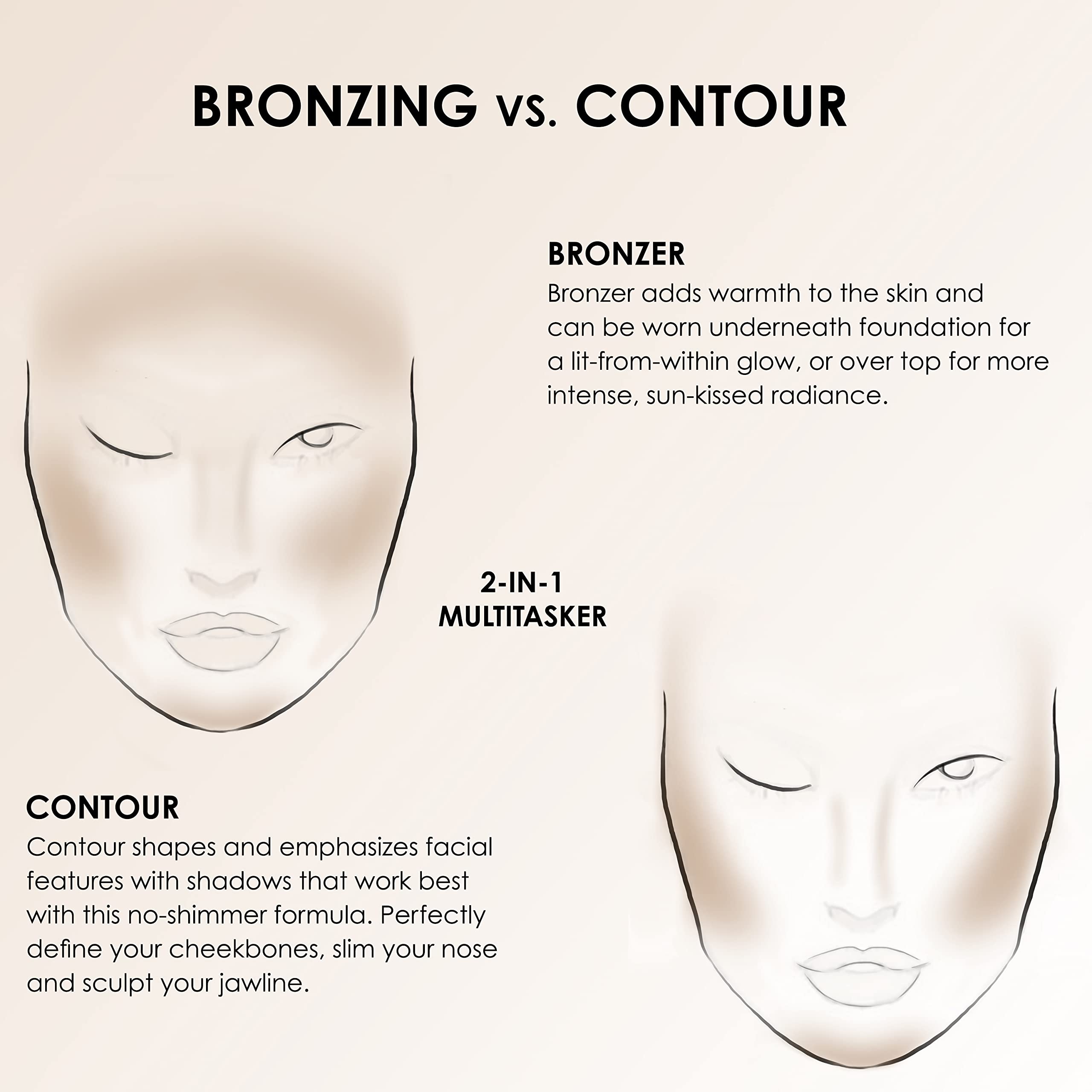 Temptu Bronzer Shimmer Bronzer, 0.25 Fl Oz