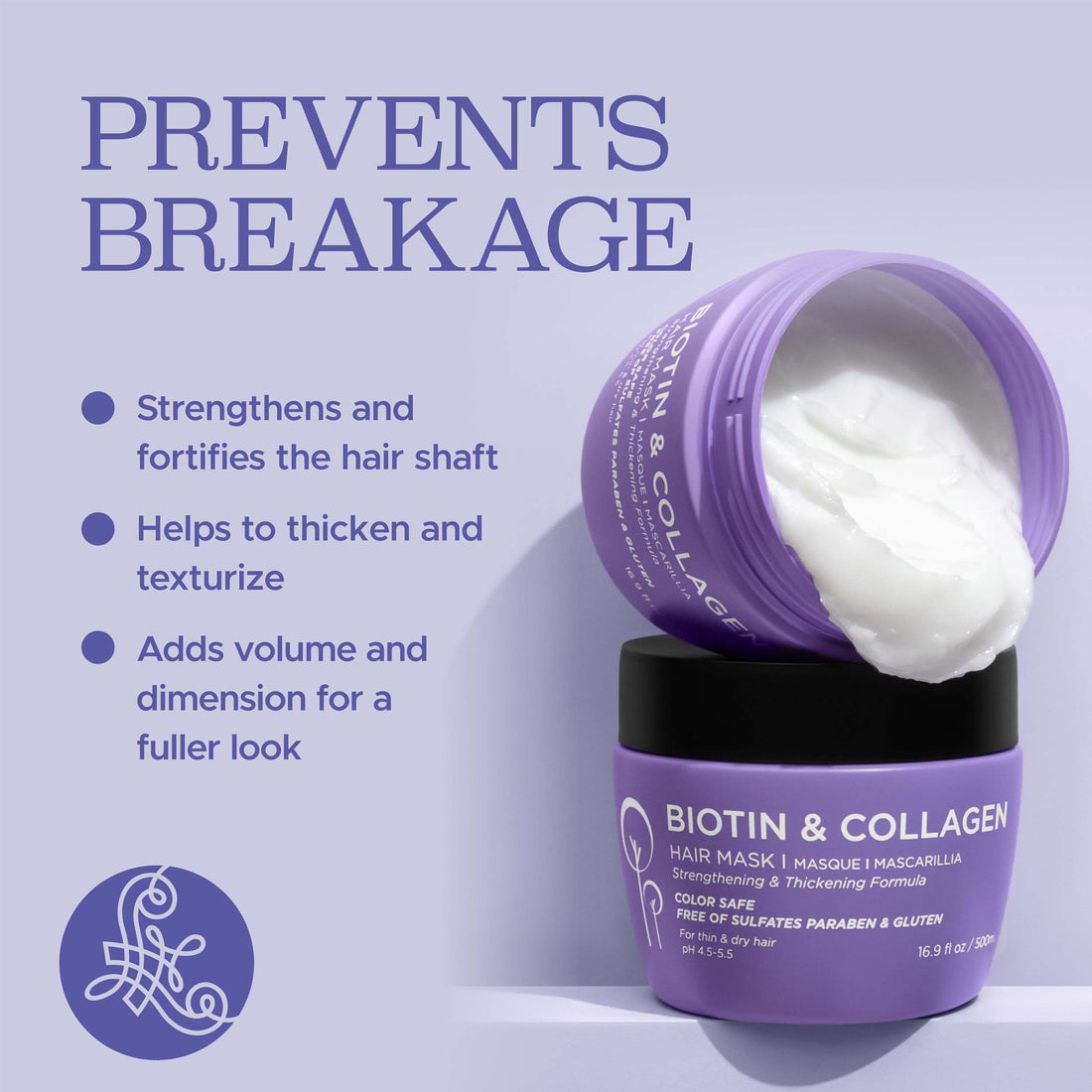 Luseta Biotin & Collagen Hair Mask 16.9 oz