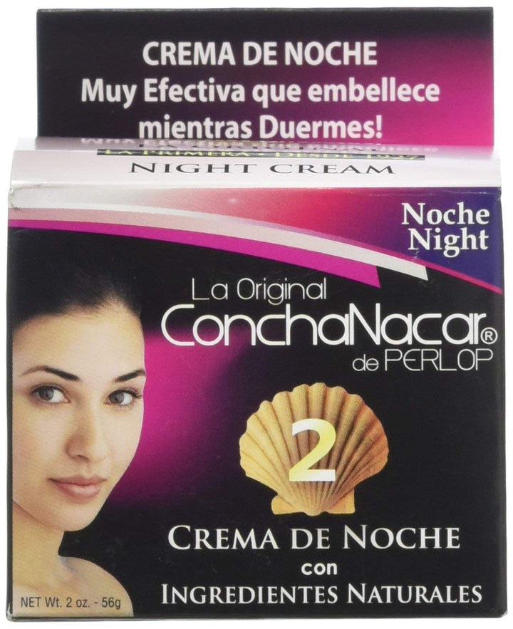 La Original Concha Nacar De Perlop 2 Night Cream De Noche Natural 2 Oz