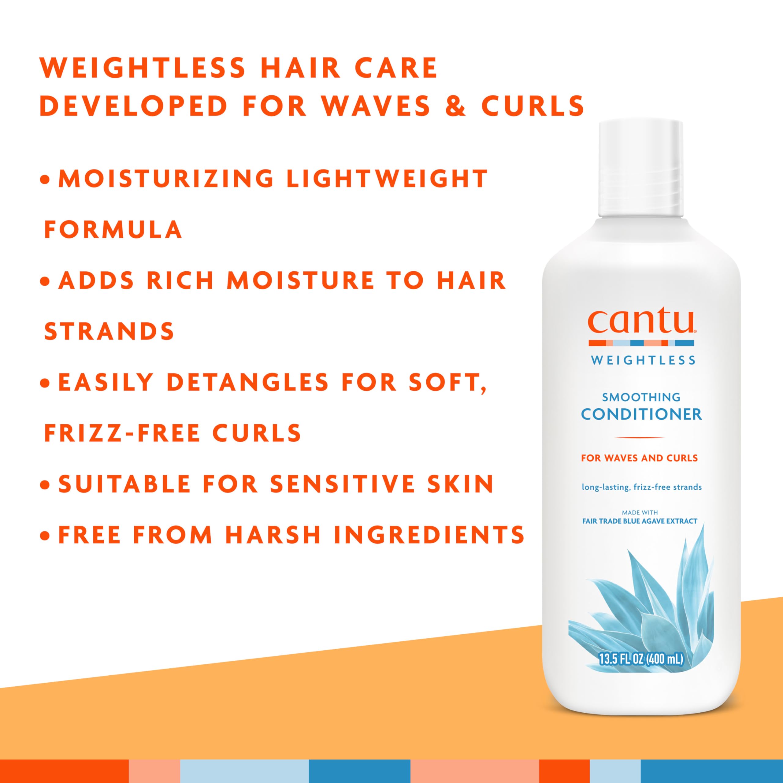 Cantu Weightless Smoothing Conditioner, 13.5 fl oz
