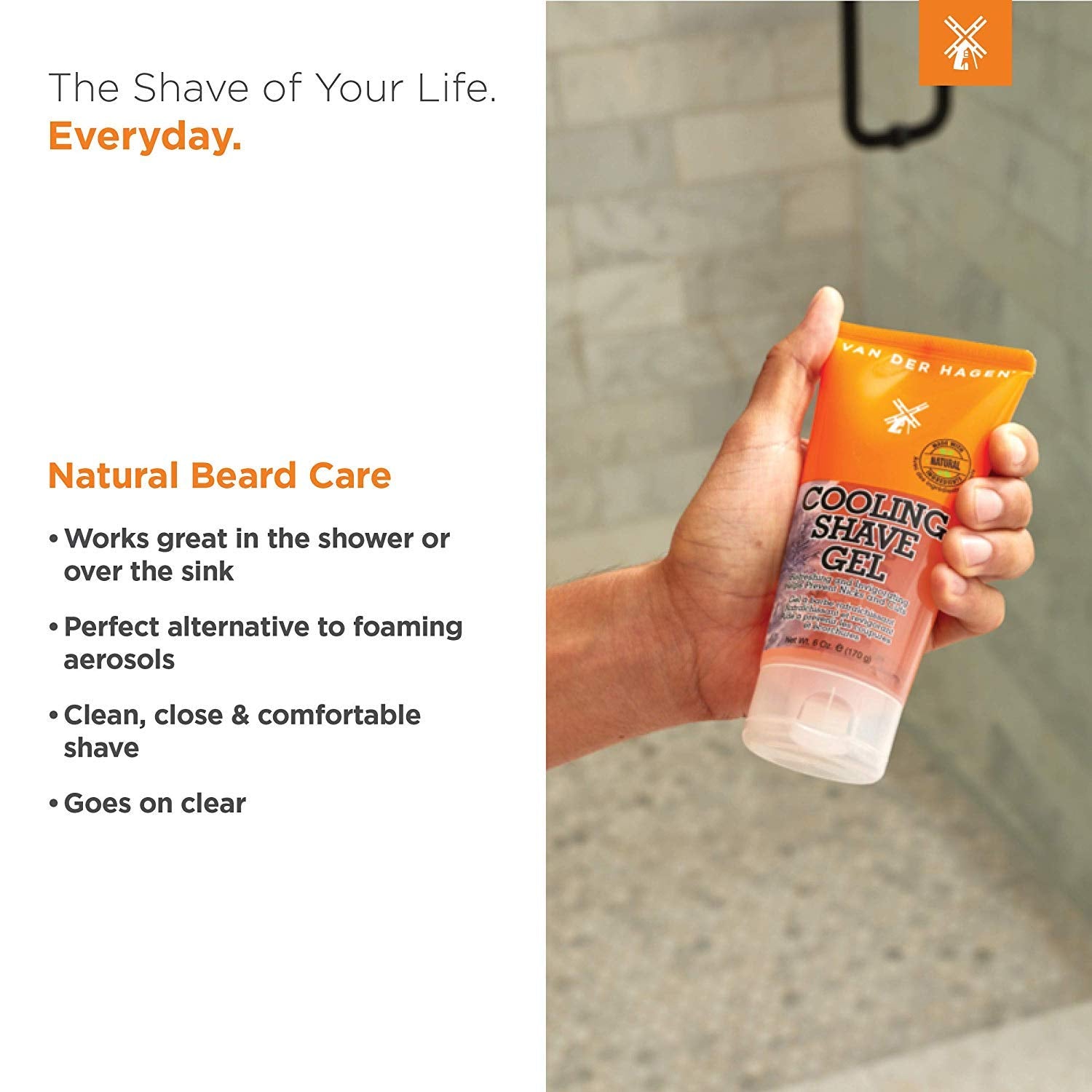 Van der Hagen Cooling shave gel