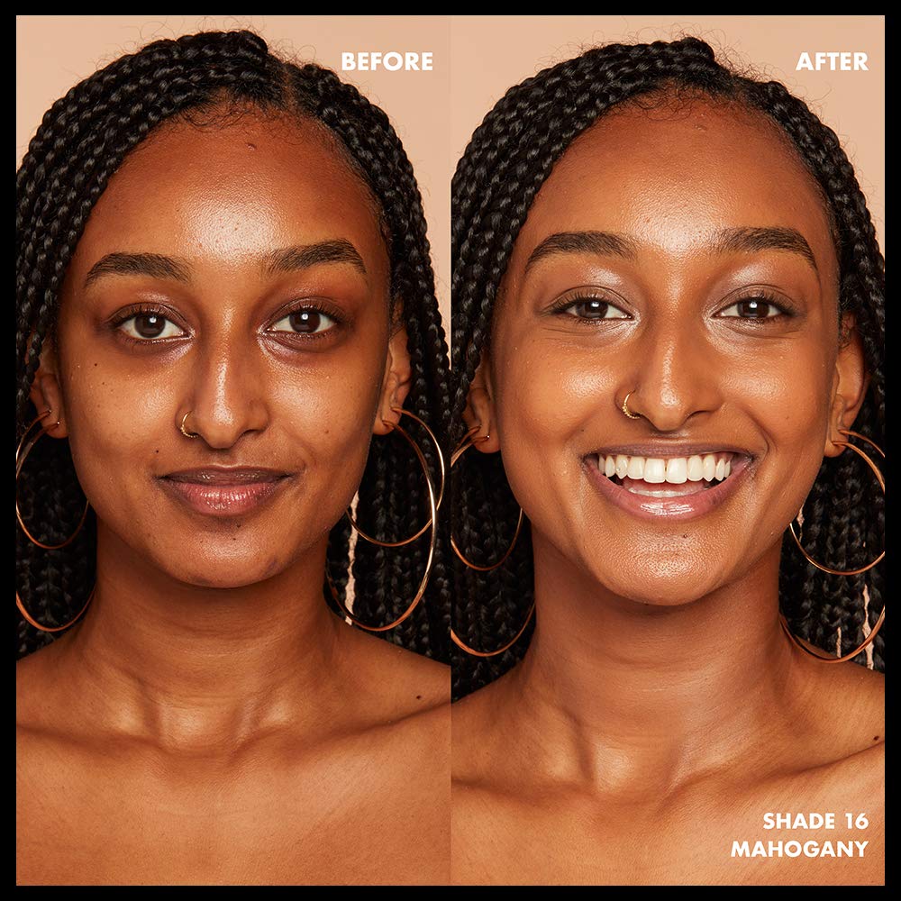 NYX PROFESSIONAL MAKEUP Total Control Pro Drop Foundation, Skin-True Buildable Coverage - Mahogany