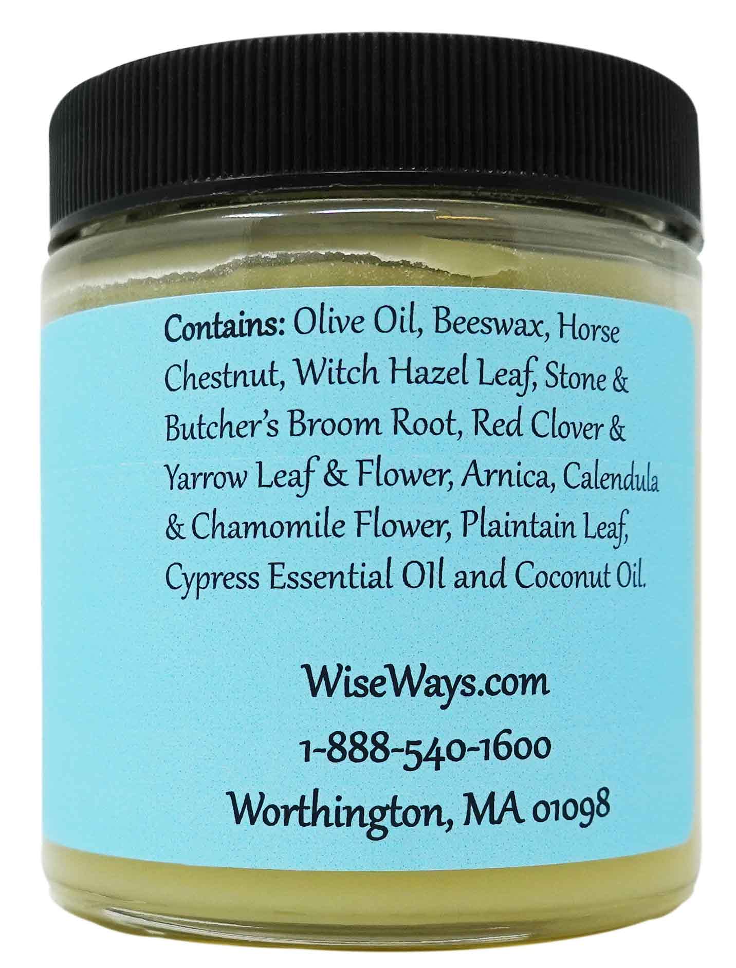 WiseWays Herbals: Salves for Natural Skin Care, Witch Hazel 4 oz