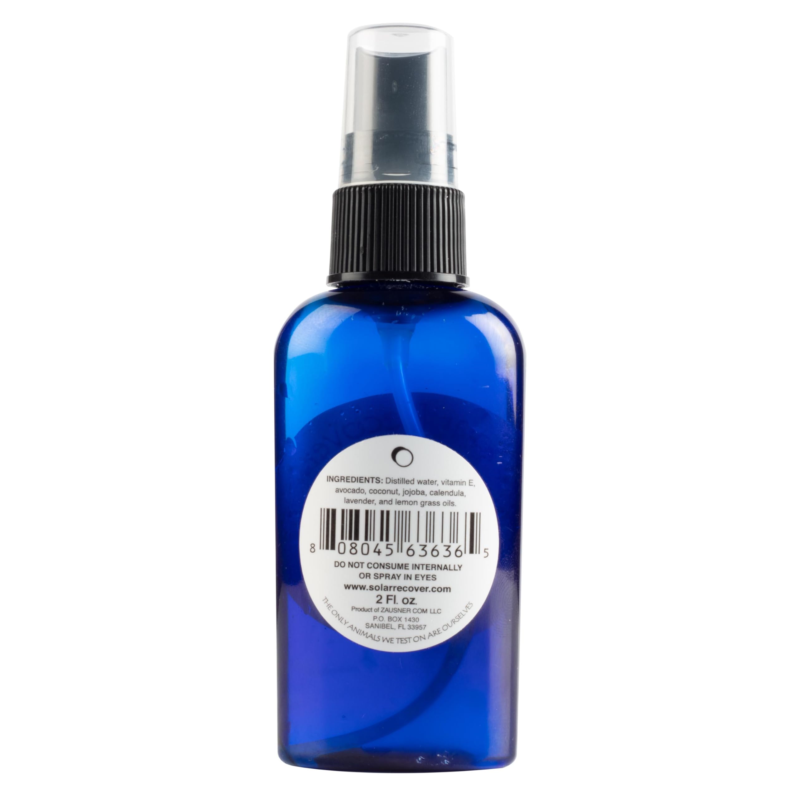 Solar Recover Detangler Spray & Leave In Conditioner Travel Size (2 Ounce) - Moisturizing Frizz Control Hair Care for Dry & Damaged Hair - All Natural Hair Treatment With Vitamin E & Coconut Oil