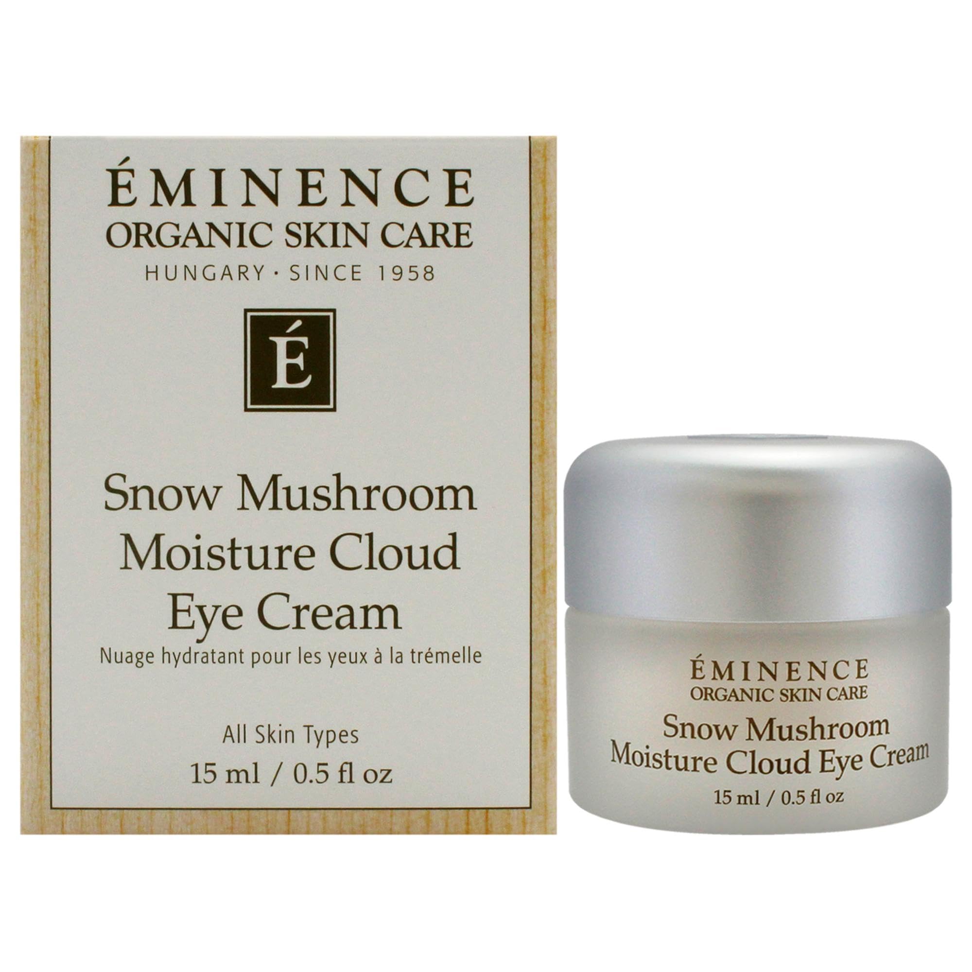 Eminence Organic Snow Mushroom Moisture Cloud Eye Cream 0.5 oz