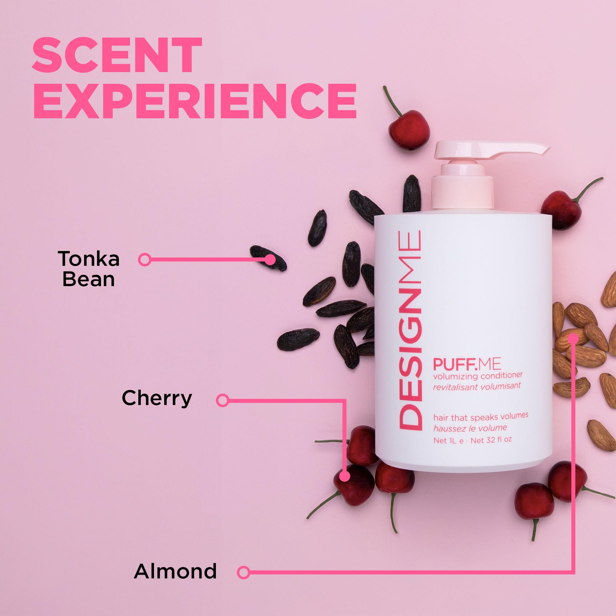 Design.ME Puff.ME Volumizing Conditioner 1000ml/32oz