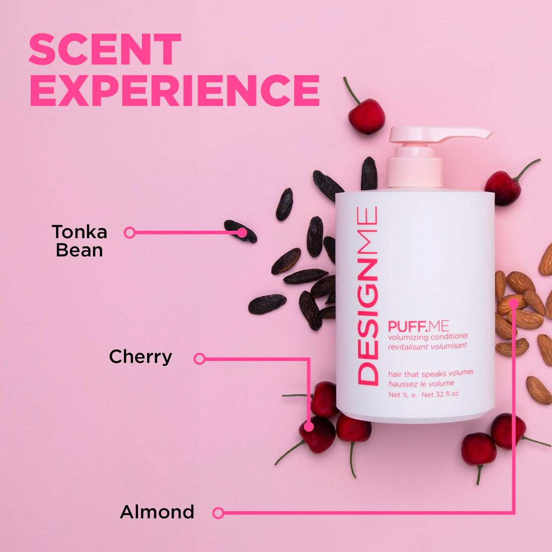 Design.ME Puff.ME Volumizing Conditioner 1000ml/32oz