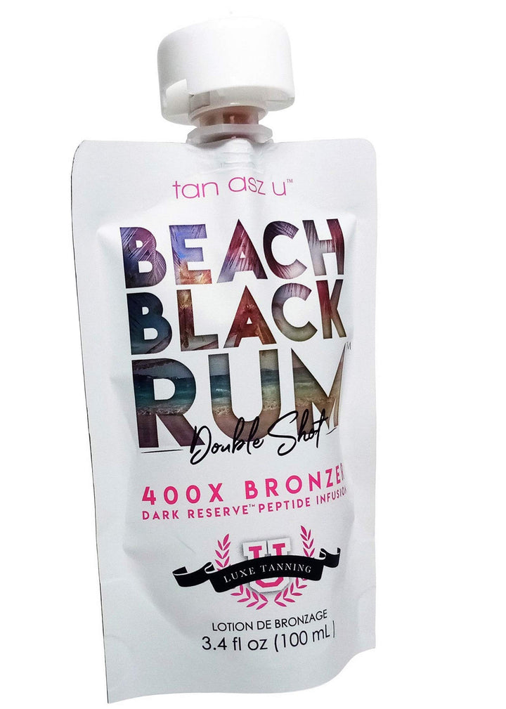 Tan Asz U Beach Black Rum 400X - 7.5 oz.