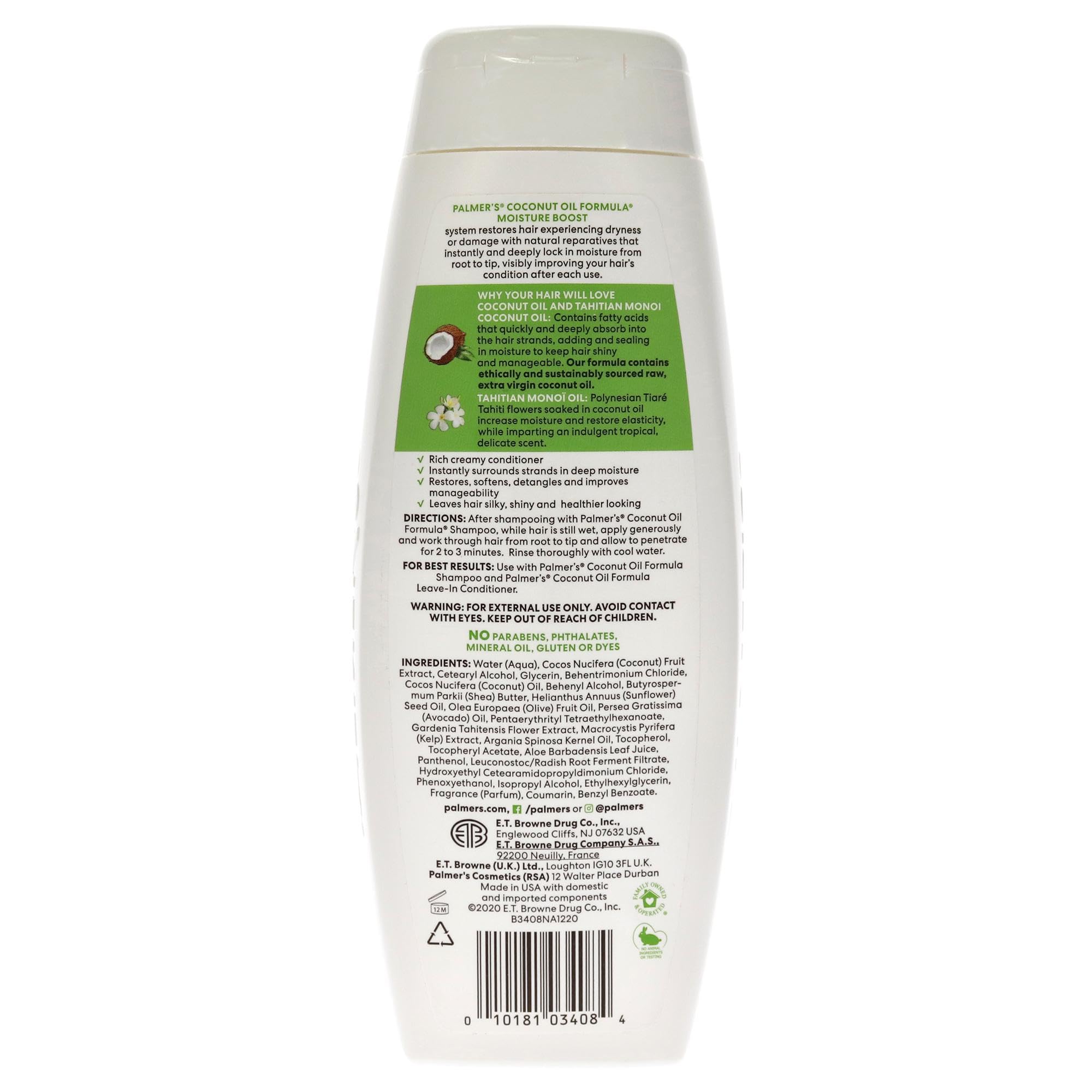 Palmers Coconut Oil Moisture Boost Conditioner Unisex 13.5 oz, (I0115583)