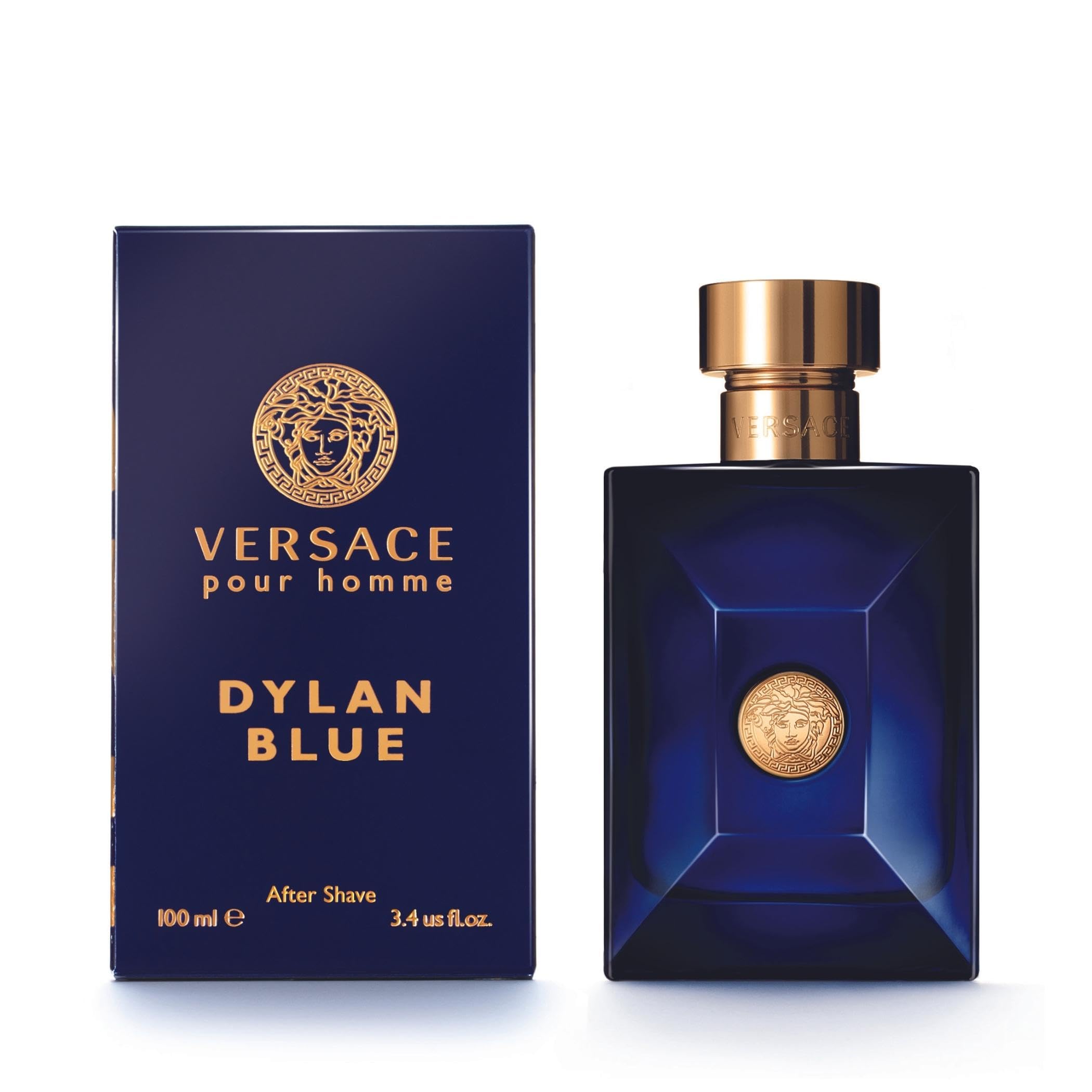 Versace Dylan Blue After Shave, 100Ml for Men