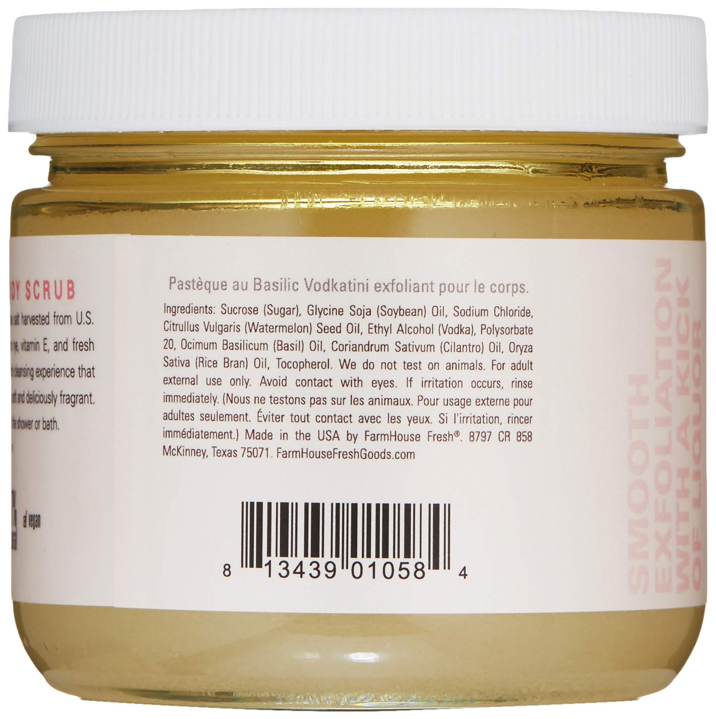 Farmhouse Fresh Coconut Beach Body Scrub - 12 oz.
