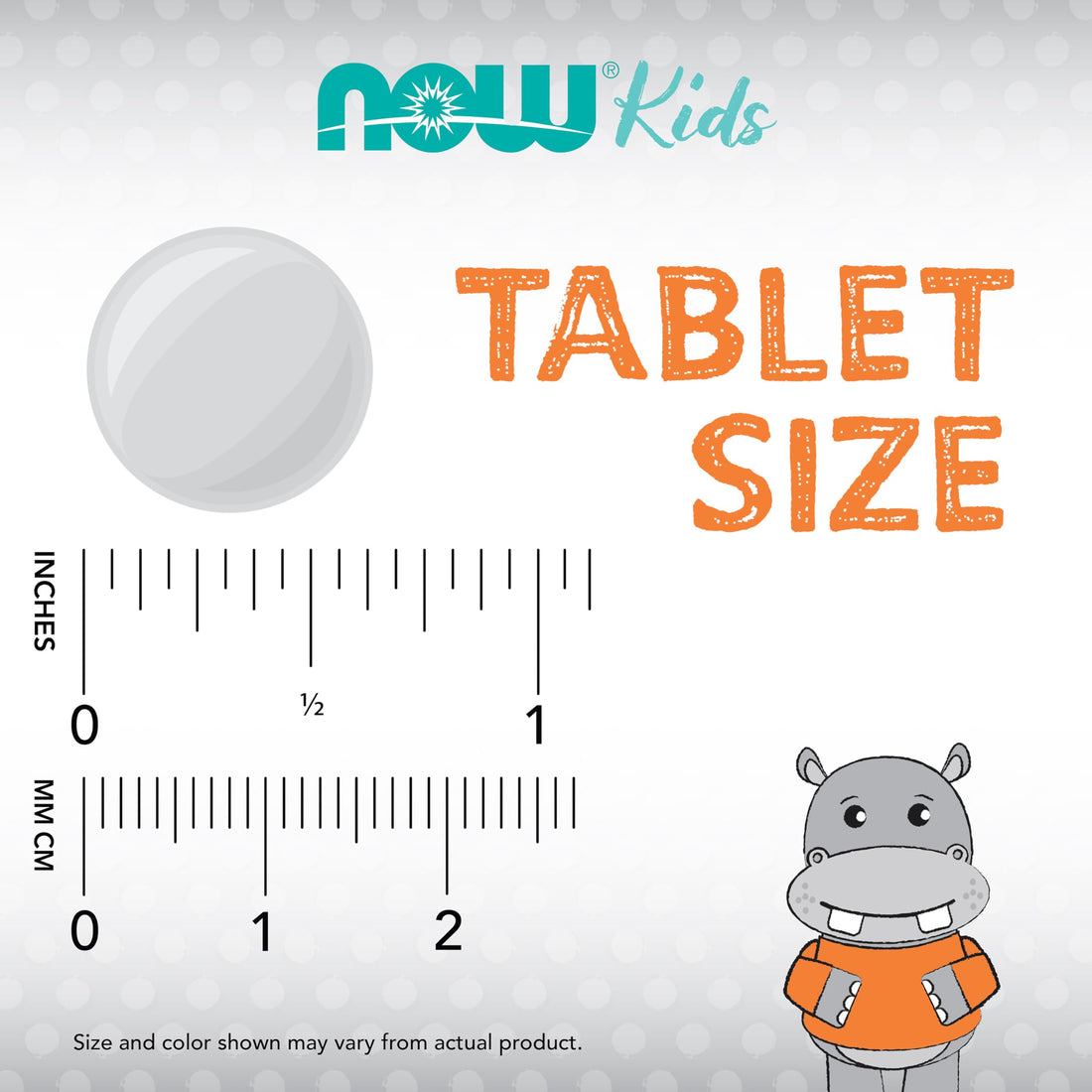 NOW Kids Supplements, Kid Vits Multivitamin, Juicy Orange, 60 Chewable Tablets