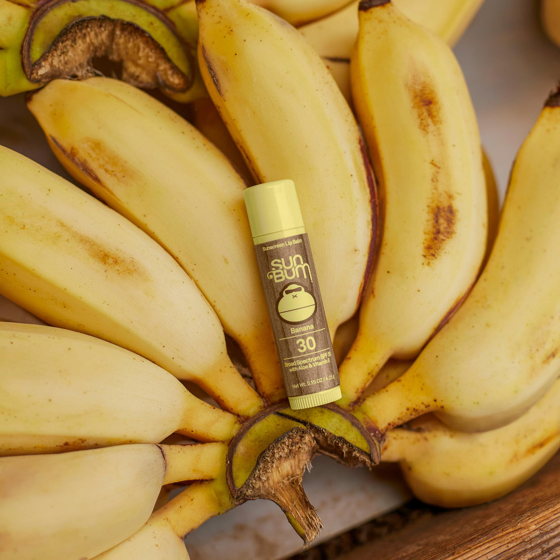 Sun Bum Sunscreen Lip Balm, Banana, SPF 30.15oz Stick, Lip Sunscreen, Paraben Free