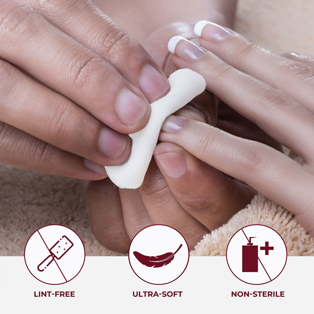 ForPro Lint-Free 4-Ply Silky Gauze Wipes, 100% Lint-Free, Ultra-Soft, for Product Application and Medical Care, 4ââ‚¬Â x 4ââ‚¬Â, 200-Count