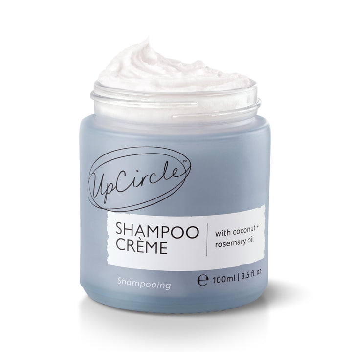 UpCircle Shampoo Crème with Rosemary Oil + Pink Berry 3.52oz – Gentle Formulation To Soothe + Cleanse – Coconut + Grapefruit oil – Natural, Vegan + Cruelty-Free