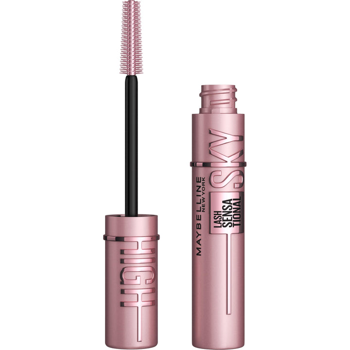 Maybelline Mascara Makeup Gift Set, Includes 3 Mini Mascaras, Includes Mini Sky High, Surreal and Firework Mascaras, Very Black, 1 Kit