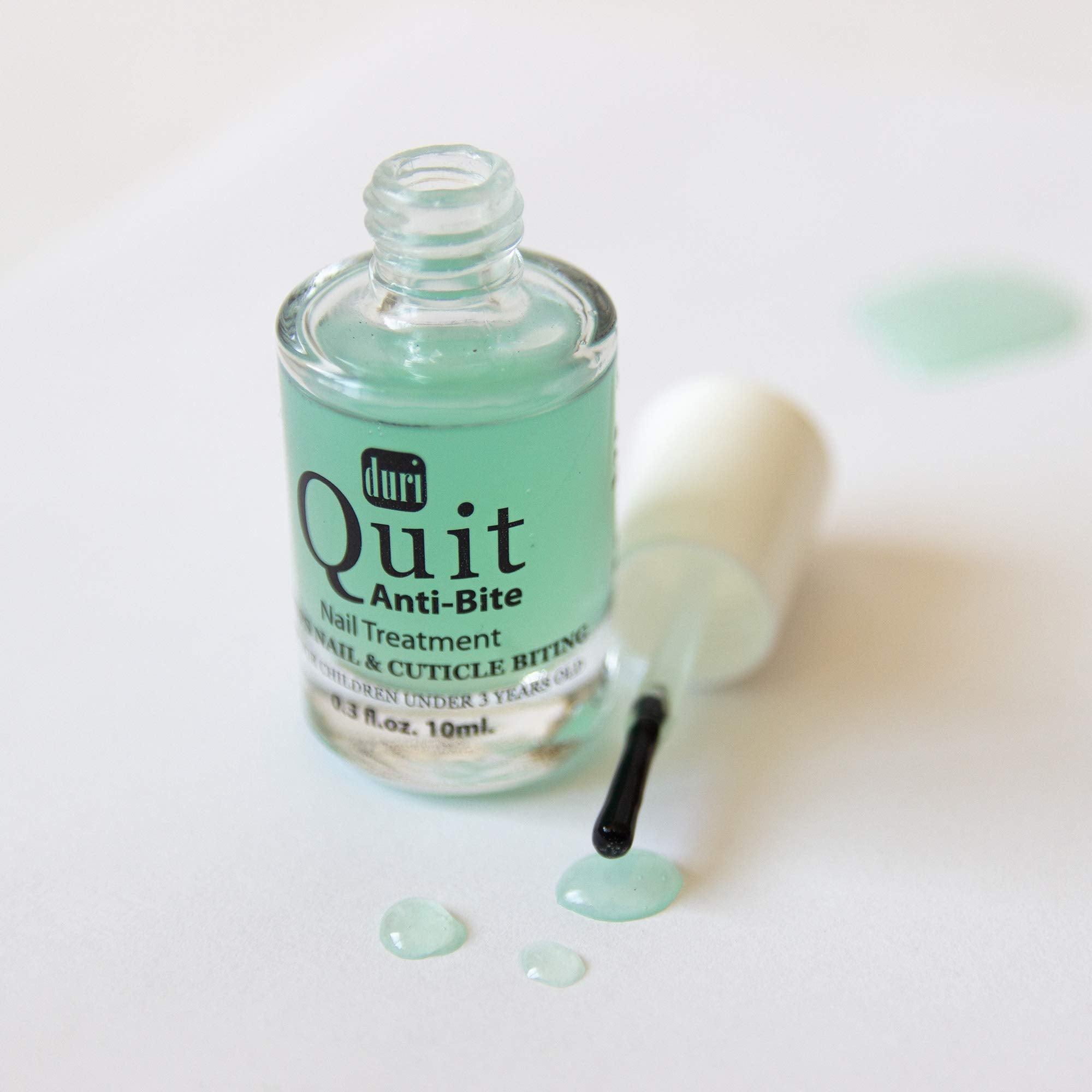 Duri Nail Treatment, Quit Anti Bite, Stops Nail And Cuticle Biting, 0.3 fl.oz. 10 ml.