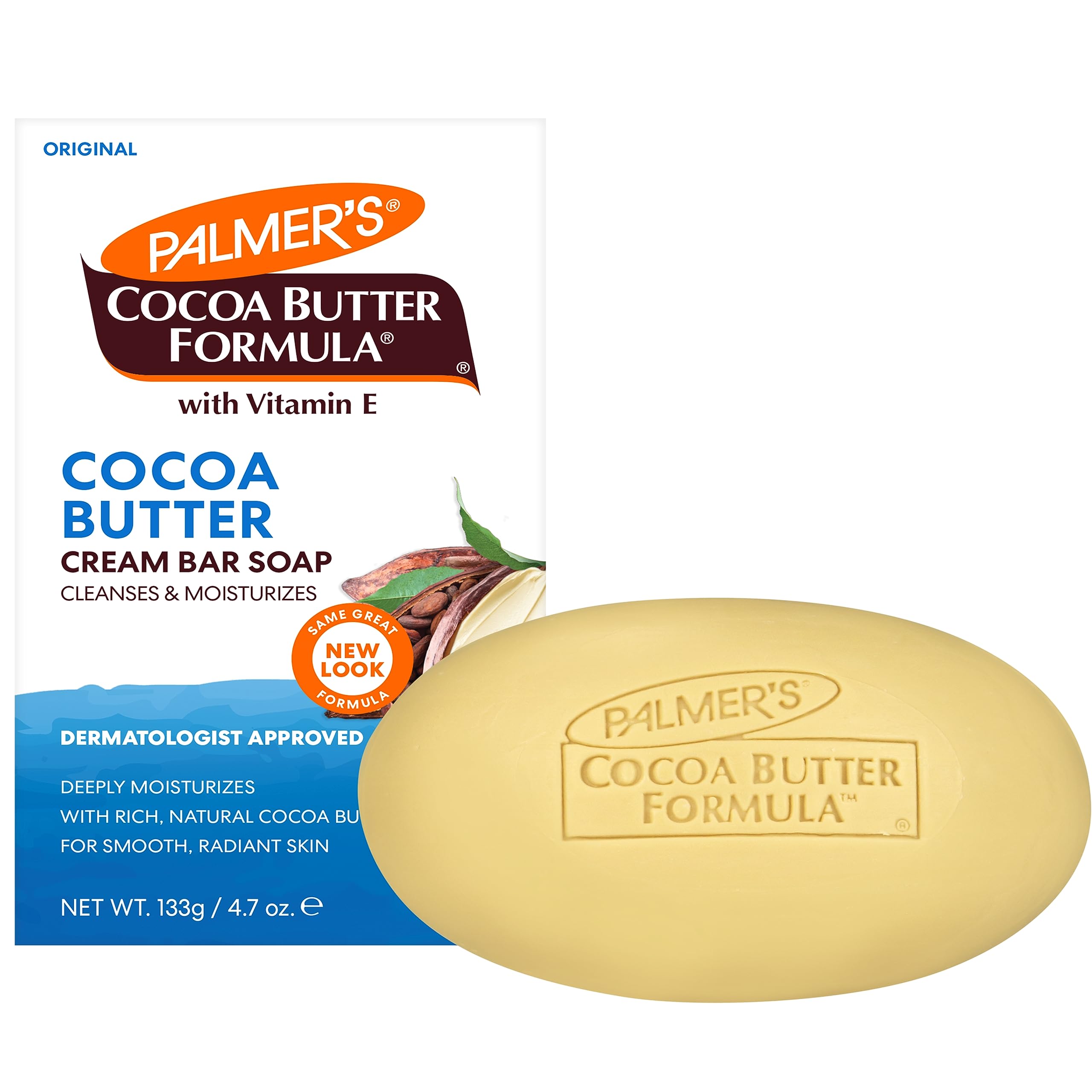 Palmerââ‚¬â„¢s Cocoa Butter Formula with Vitamin E Daily Skin Therapy Formula Cream Soap, 3.5 Ounces (Pack of 12)