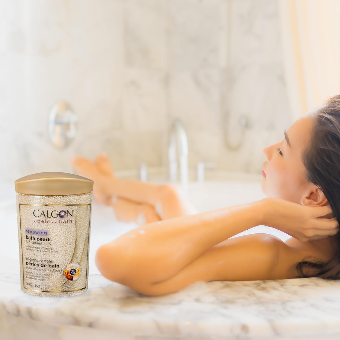 Calgon Ageless Bath Pearls - 16 Oz