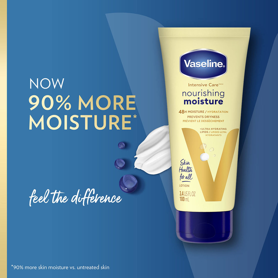Vaseline Intensive Care Essential Healing Lotion, 3.4 Ounce (Pack of 2)