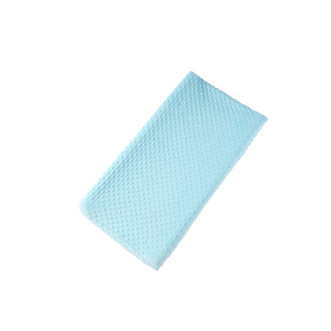 Baby Changing Pad Cover, Super Soft Plush Dot Diaper Changing Table Covers for Baby Girls and Boys, Ultra Comfortable, Safe for Babies, Fit 32/34'' x 16 Pad (SkyBlue)