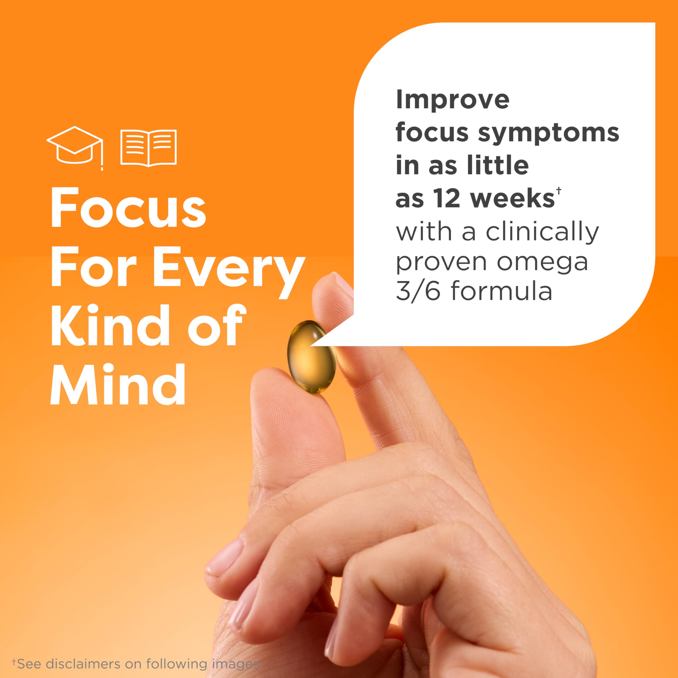 Equazen PRO Fish Oil for Kids - Clinically Tested to Improve Focus, Learning + Behavior in Children, Teens - DHA/EPA Omega-3 + Omega-6 Supplement for Brain Support* (90 Softgels / 30 Servings)