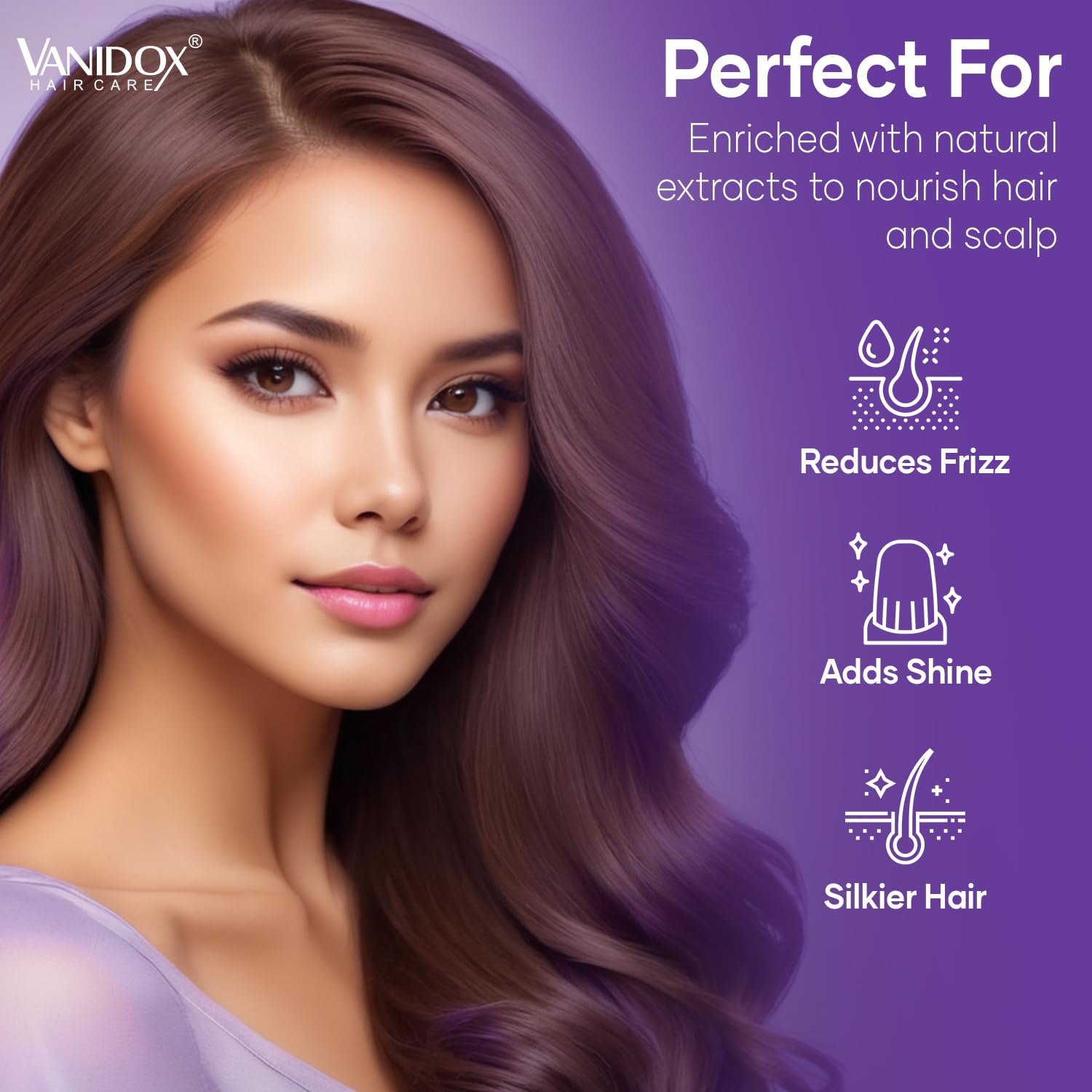 VANIDOX Tea Tree Lavender Mint Shampoo with 100% Pure Tea Tree Oil for Itchy, Dry Scalp - Deep Moisturizing & Cleansing - Sulfate & Paraben Free - Made in USA - 16 fl oz