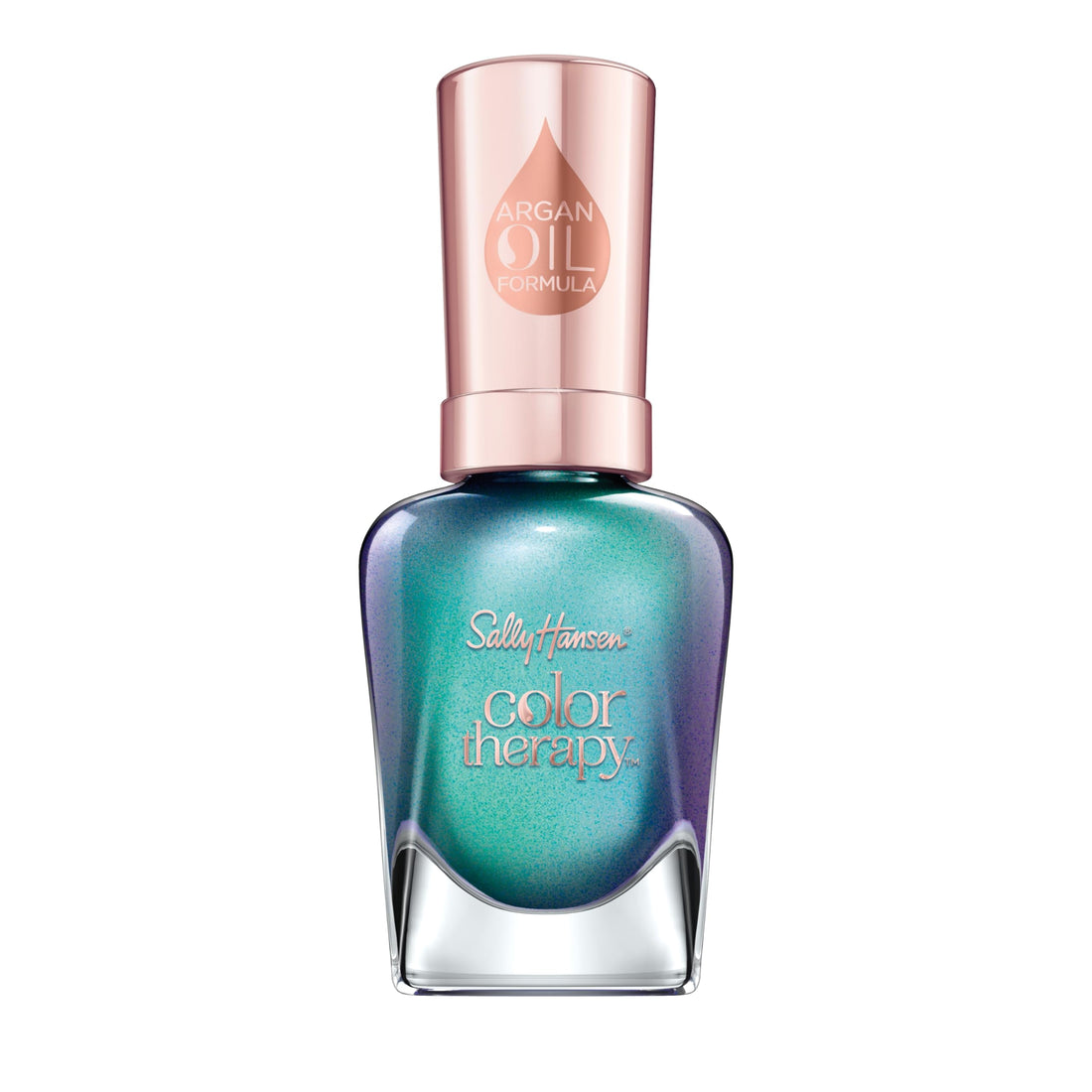 Sally Hansen Color Therapy Nail Polish, Reflection Pool, 0.5 Fluid Ounce