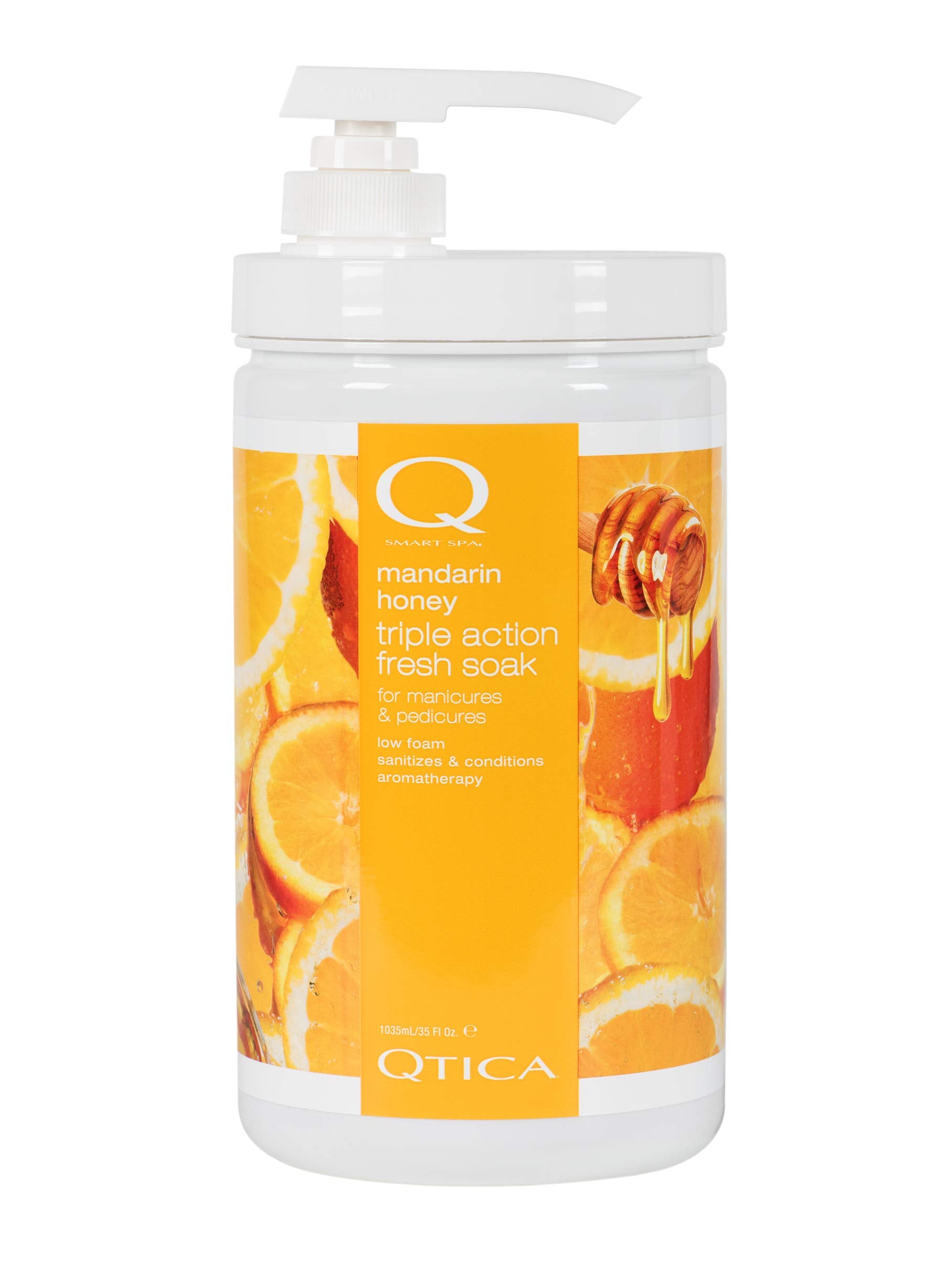 Qtica Smart Spa Luxury Lotion 34 oz Mandarin Honey AD