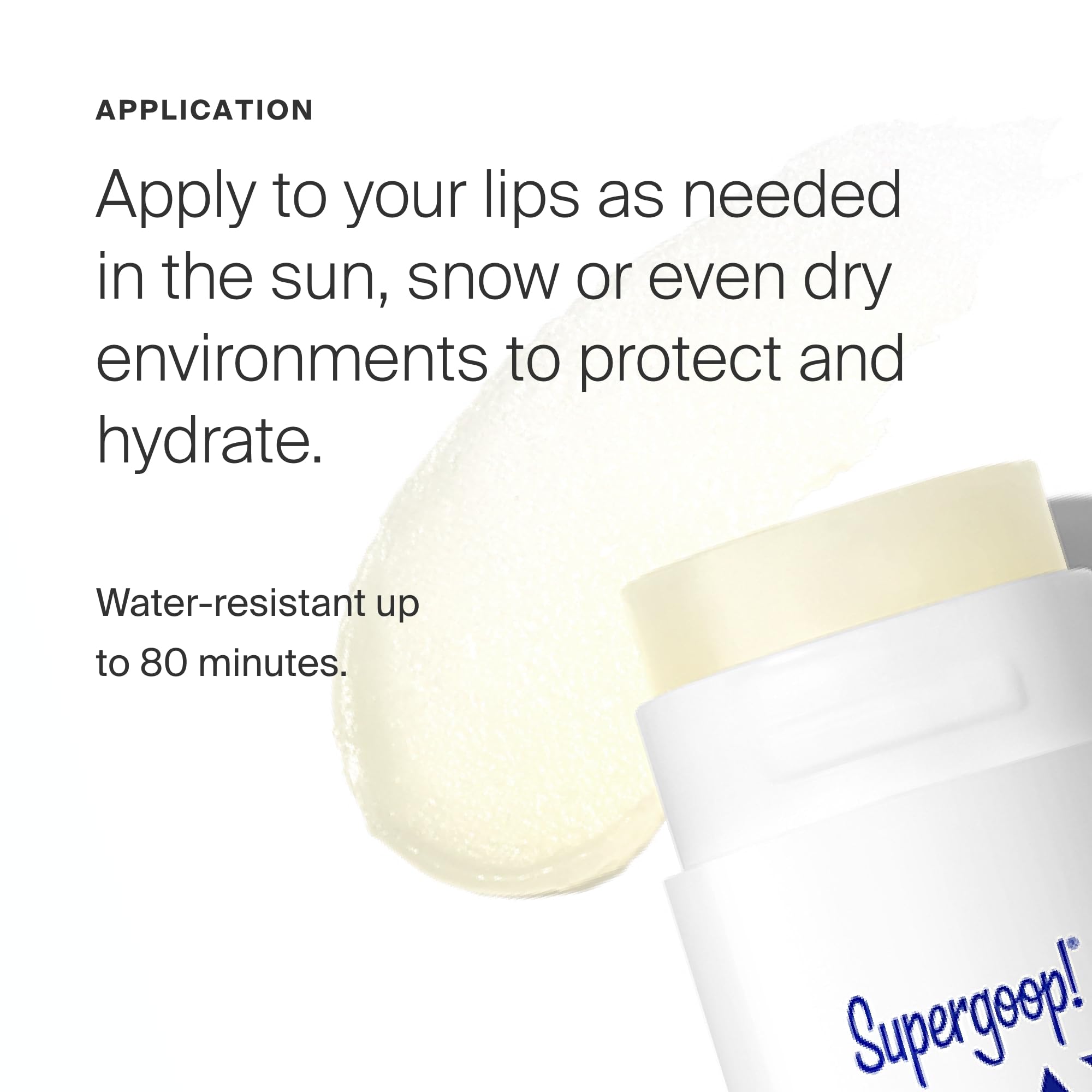 Supergoop! PLAY Lip Shield SPF 30 with Shea Butter - 3 Pack - Hydrating, Reef-Safe SPF Lip Balm - Moisturizing Lip Treatment For Dry Cracked Lips - Clean Ingredients & Broad Spectrum UV Protection