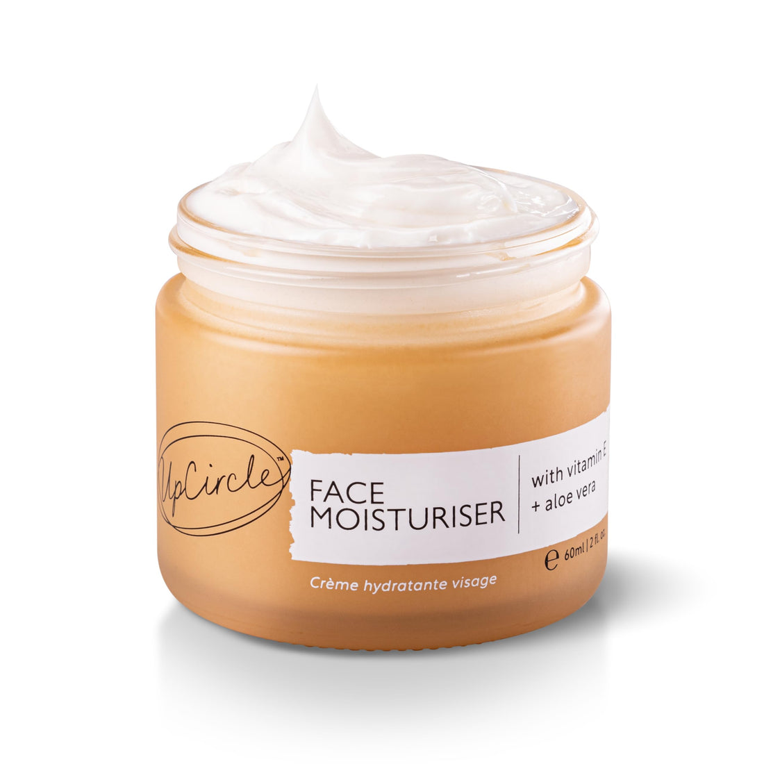 UpCircle Face Moisturizer with Argan Powder 1.7oz - Nourishing Day Night Cream - Natural, Vegan + Cruelty-Free
