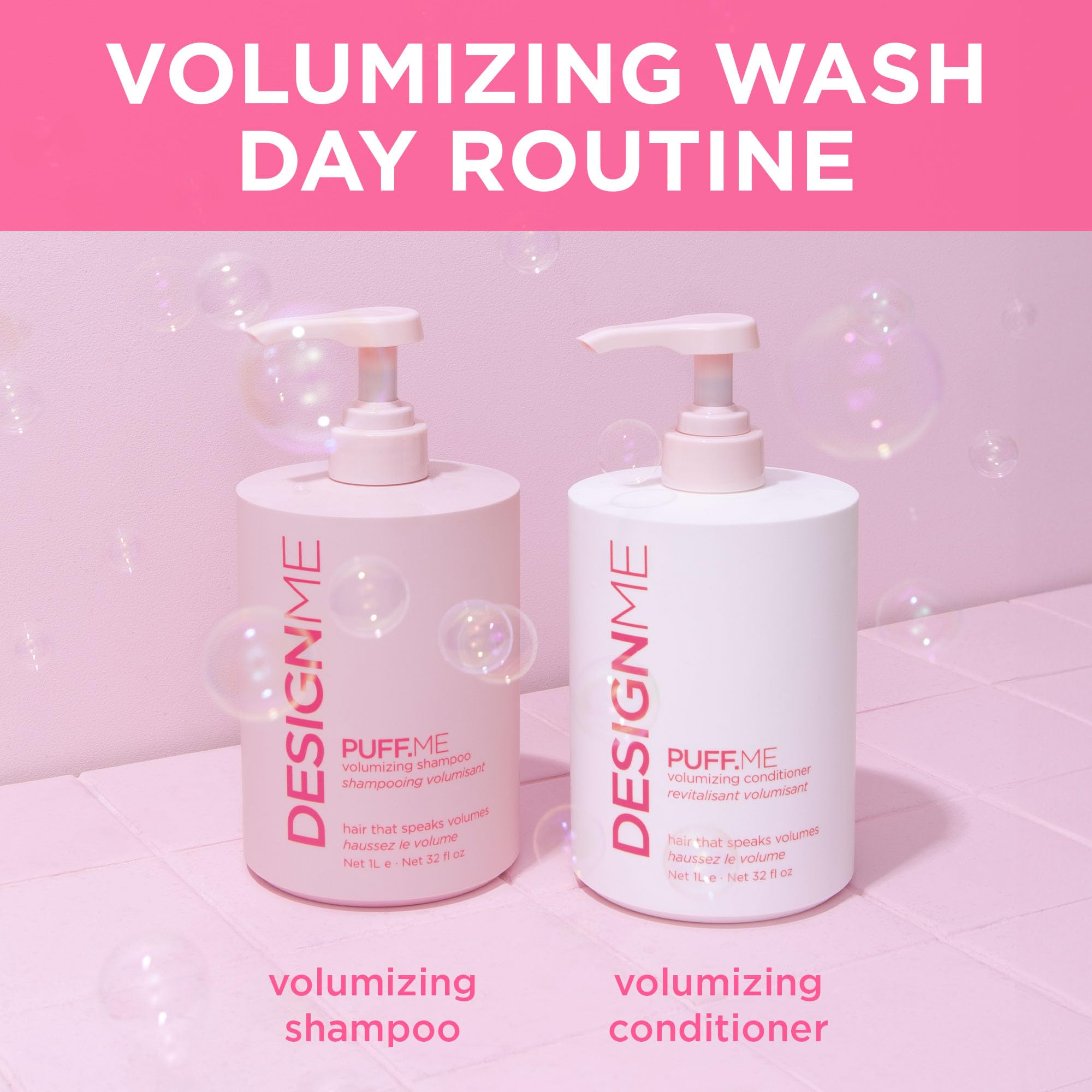 Design.ME Puff.ME Volumizing Conditioner 1000ml/32oz