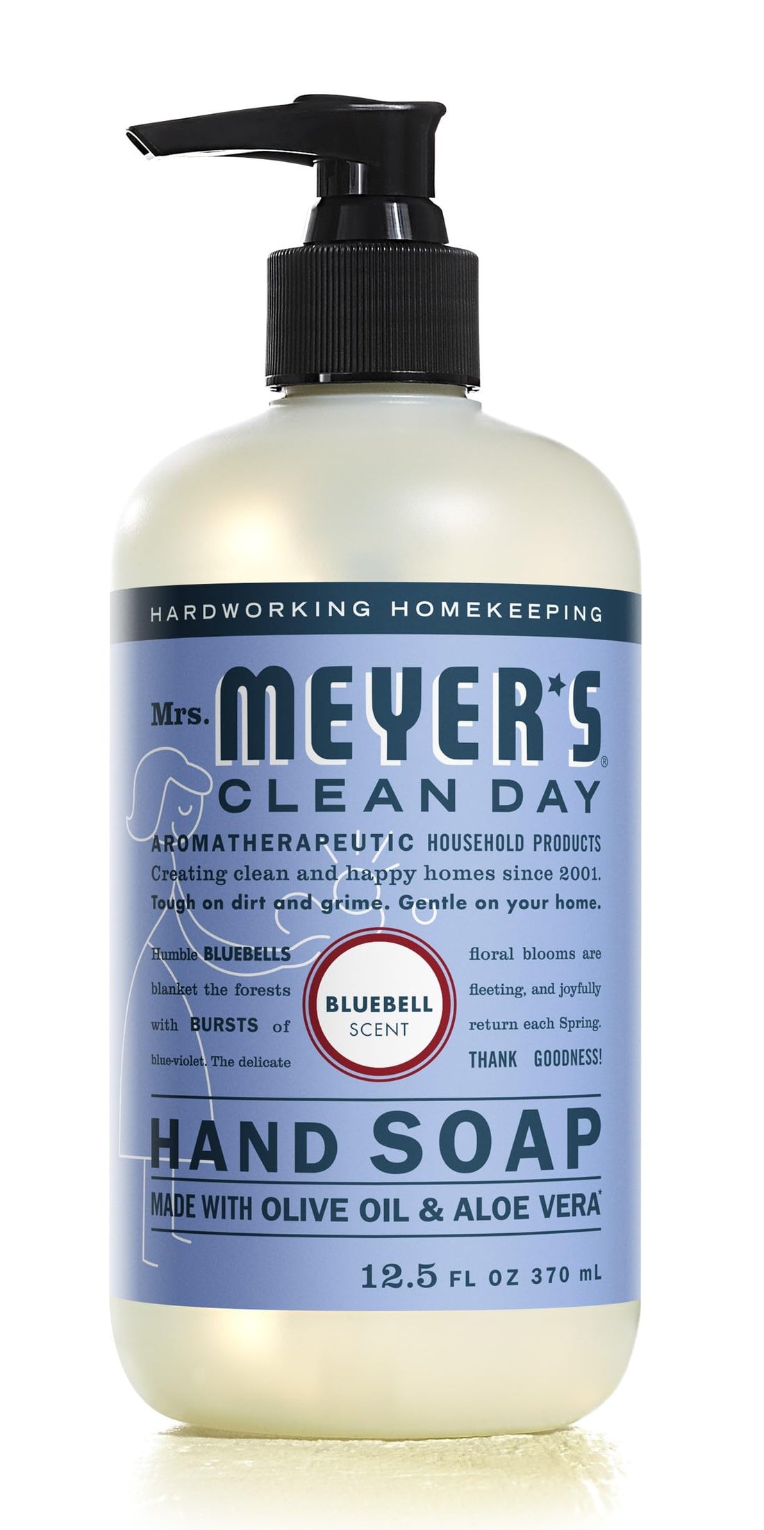 Liquid Hand Soap - Bluebell - Case of 6-12.5 oz by Mrs. Meyer's