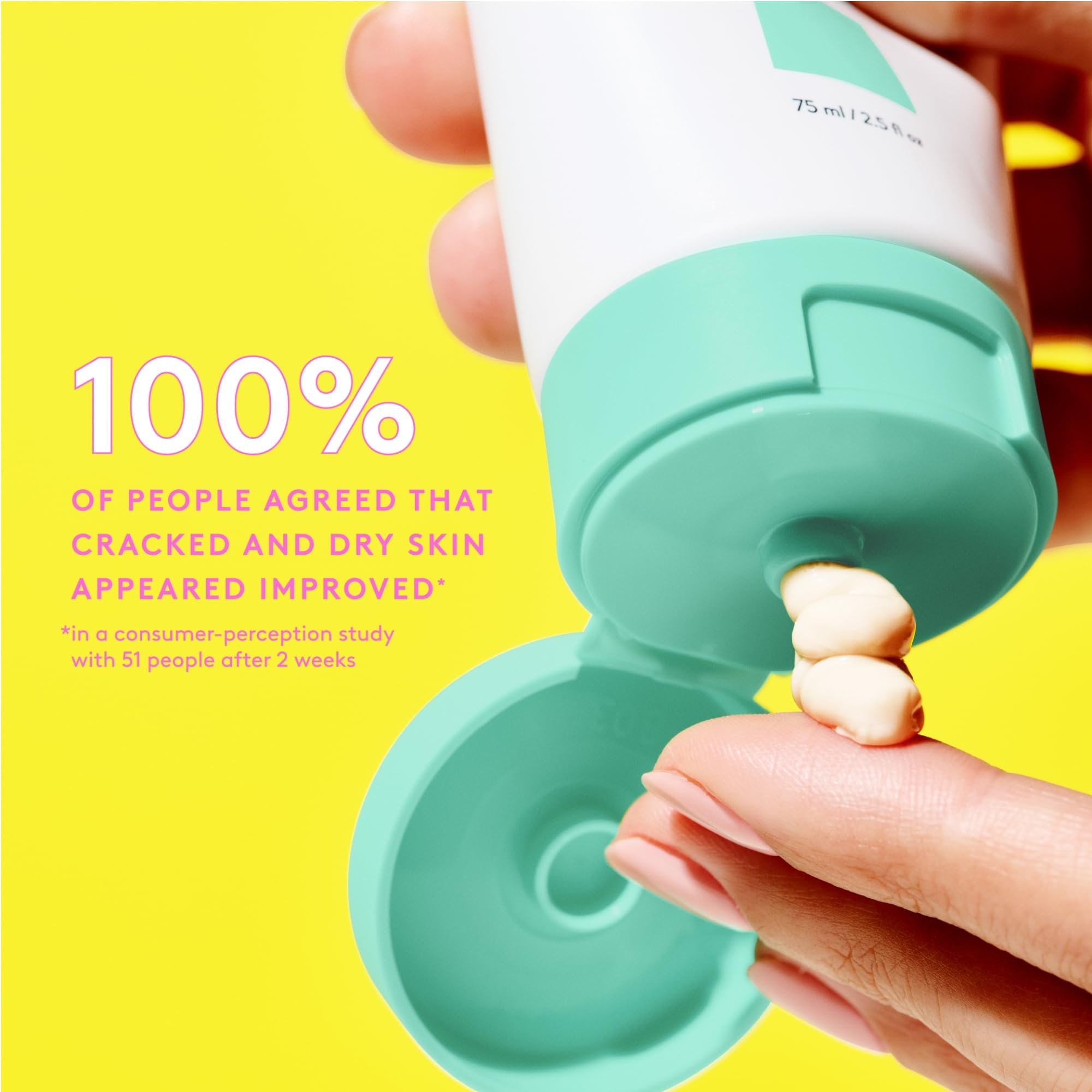 Drunk Elephant Therabu Buttered Reparative Hand Cream - 75 ml/2.5 fl oz - Hand Lotion - Clean Clinical Skincare - Cruelty-Free - Dermatologist-Tested - Free of Essential Oils, Silicones, and Fragrance