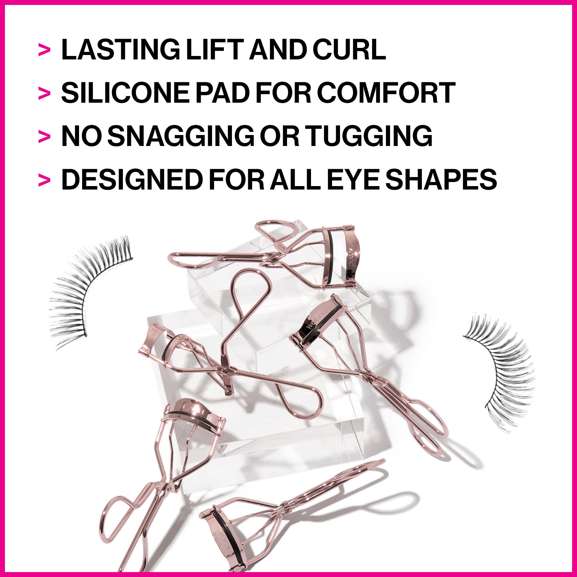 Wet n Wild High On Lash Eyelash Curler with Comfort Grip
