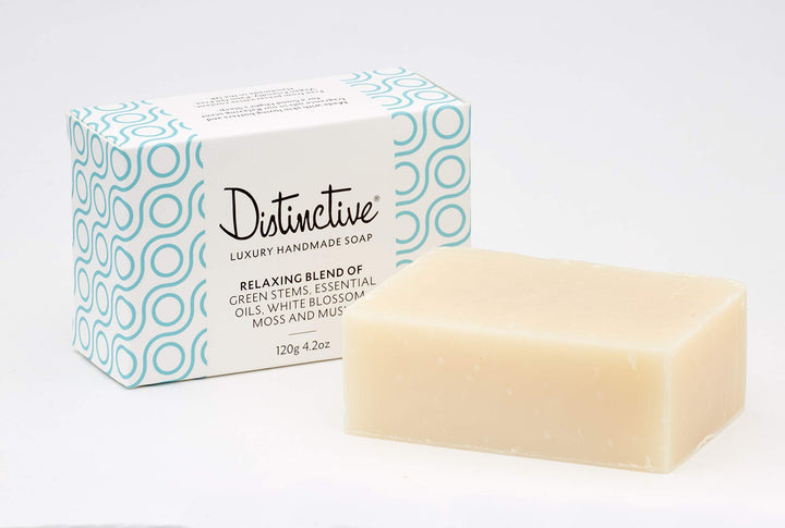 Luxury Handmade Soap - Distinctive Essential Oils Fragrance - Natural Bar Soap, Palm Oil FREE, No Preservatives, Plastic Free, Never tested on Animals